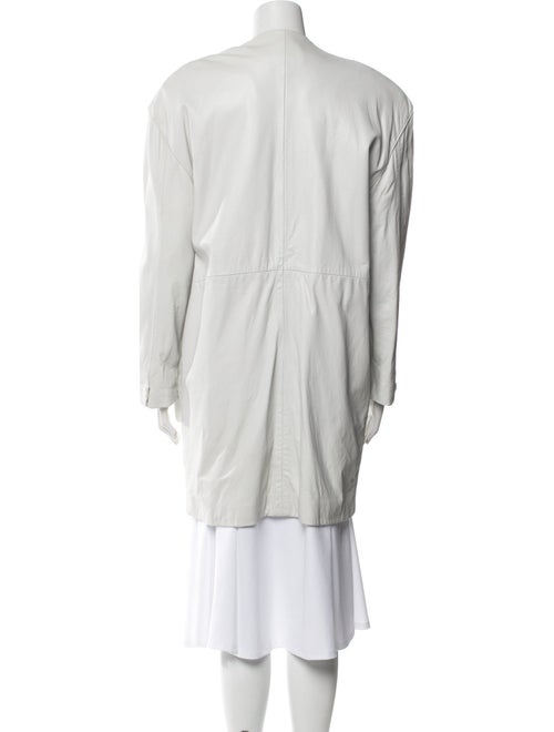 Andrew Marc Leather Trench Coat