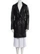Andrew Marc Lambskin Trench Coat