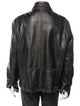 Andrew Marc Leather Bomber Jacket