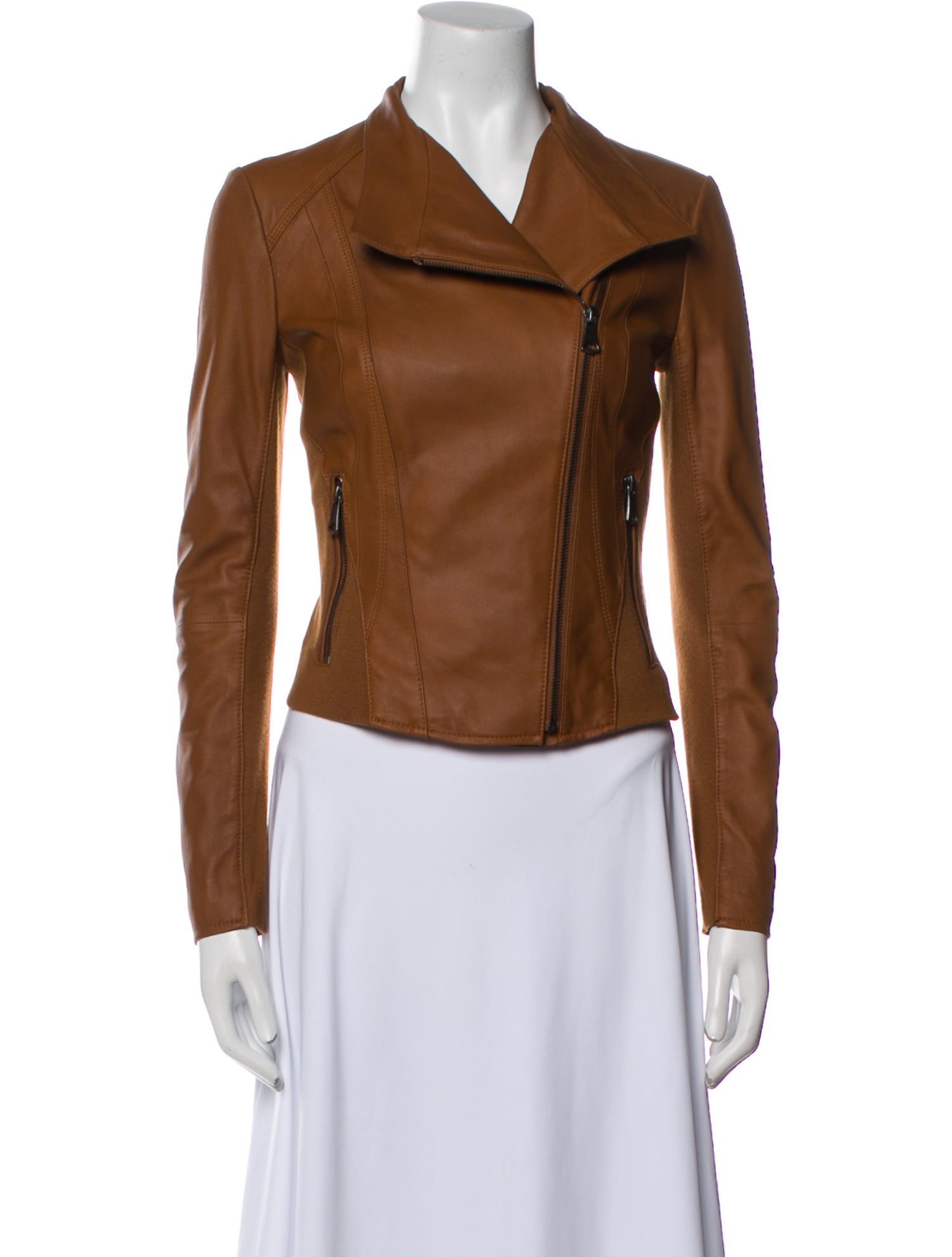 Andrew Marc Leather Biker Jacket