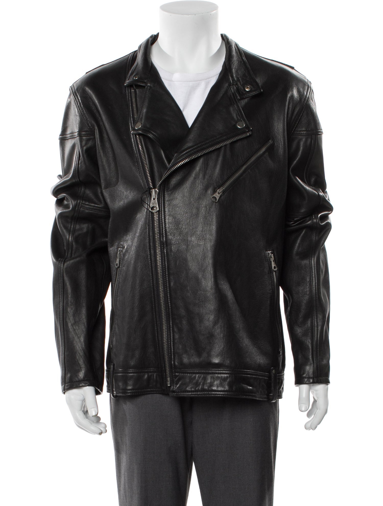 Andrew Marc Leather Moto Jacket