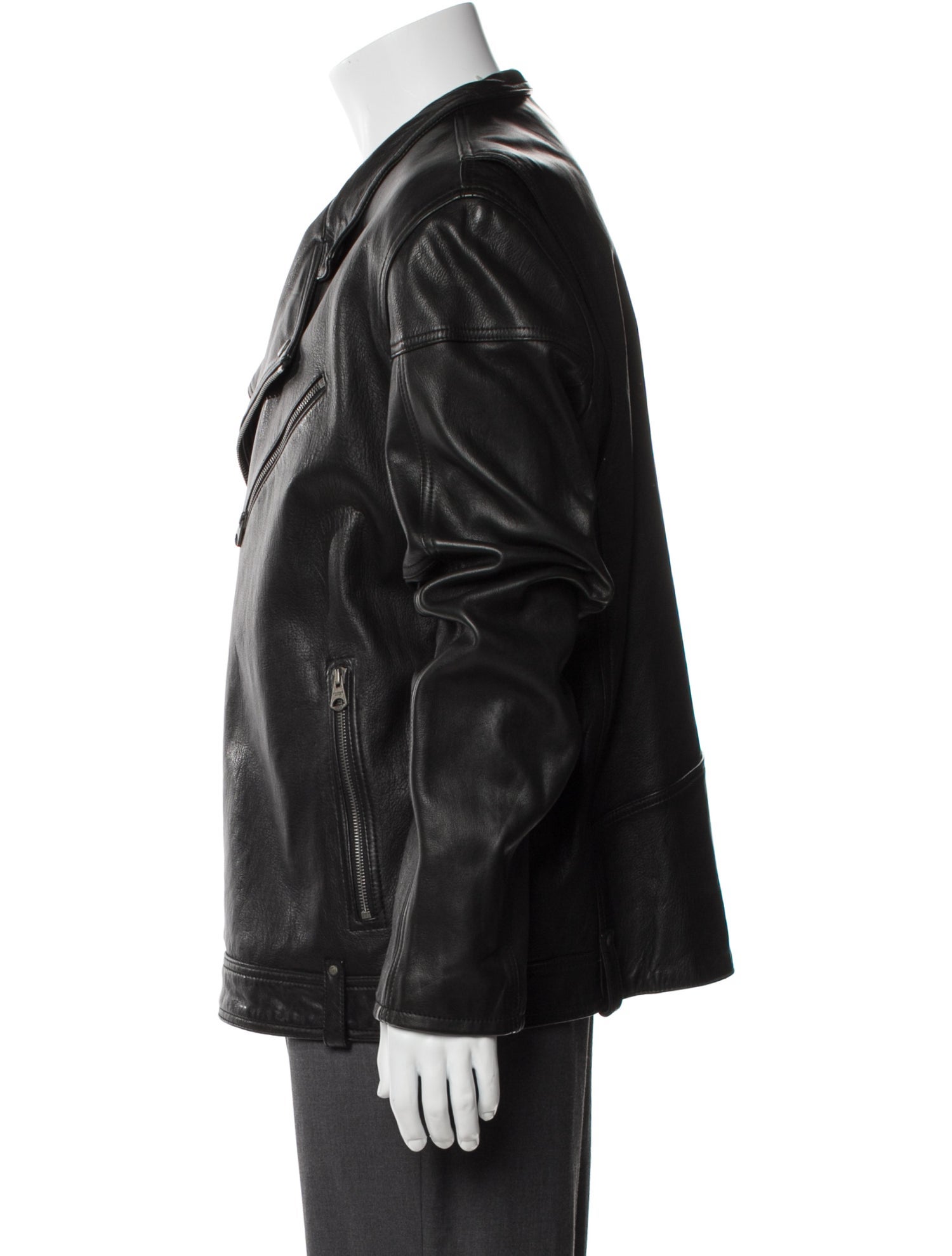Andrew Marc Leather Moto Jacket
