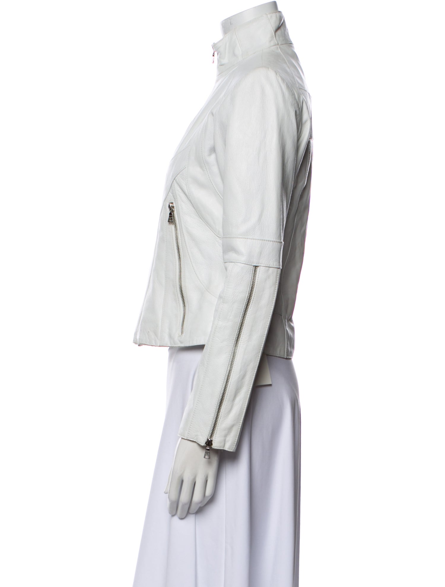 Andrew Marc Leather Biker Jacket