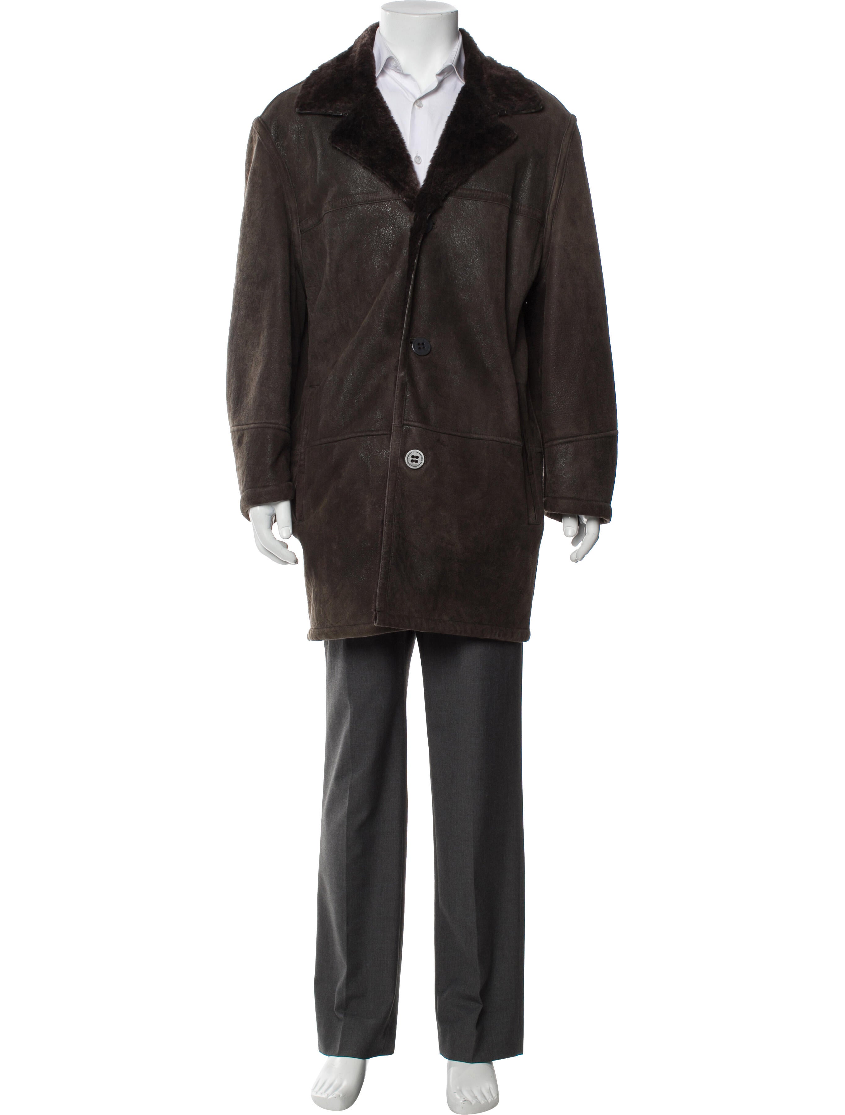 Andrew Marc Shearling Overcoat