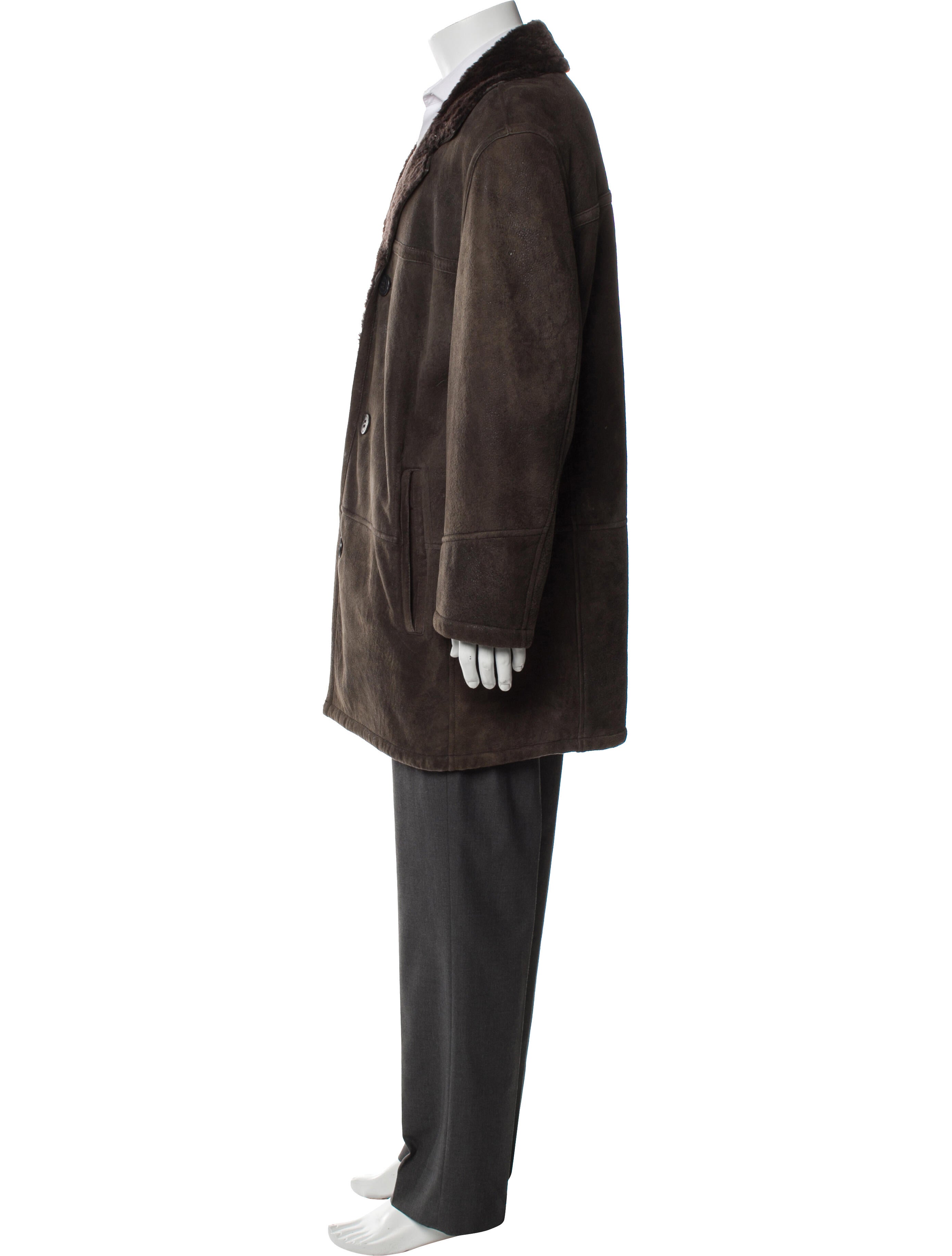 Andrew Marc Shearling Overcoat