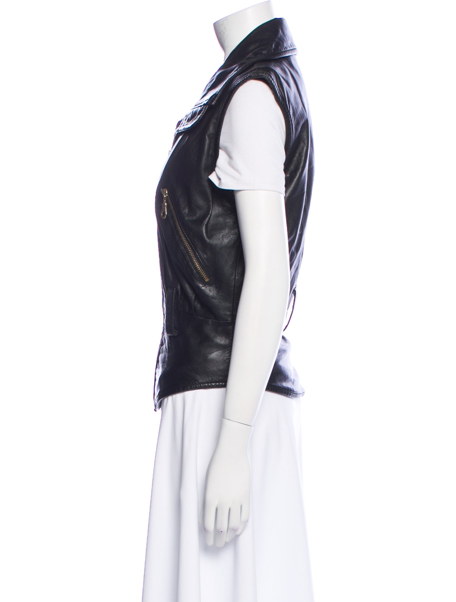Andrew Marc Leather Vest