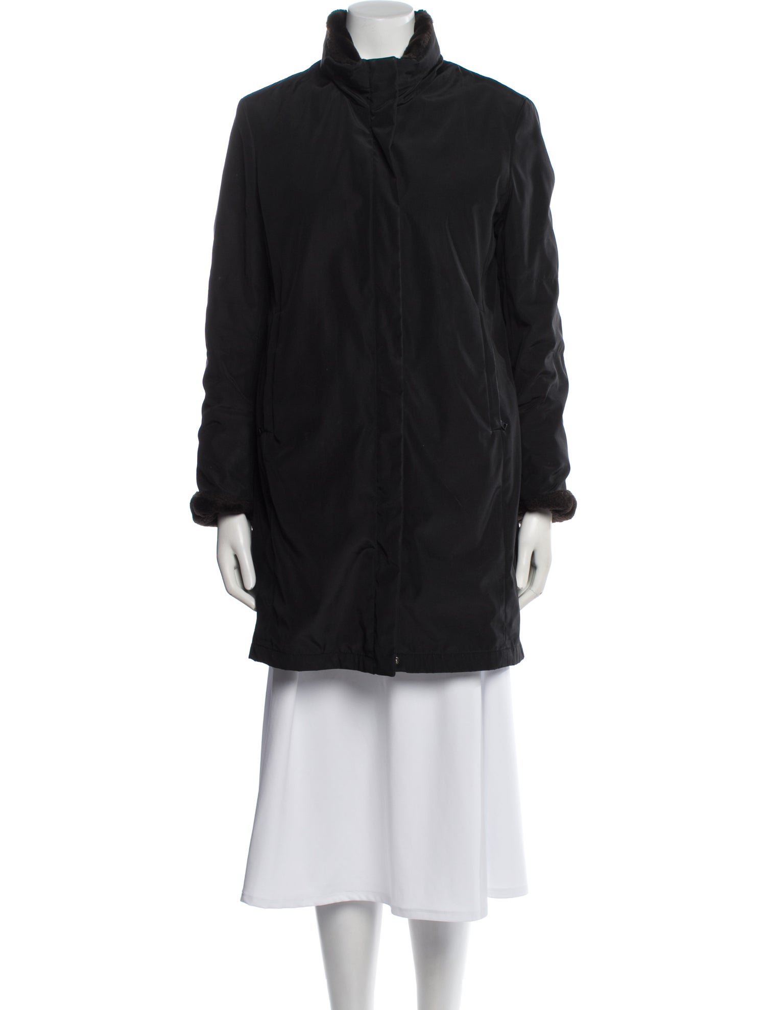 Andrew Marc Faux Fur Jacket