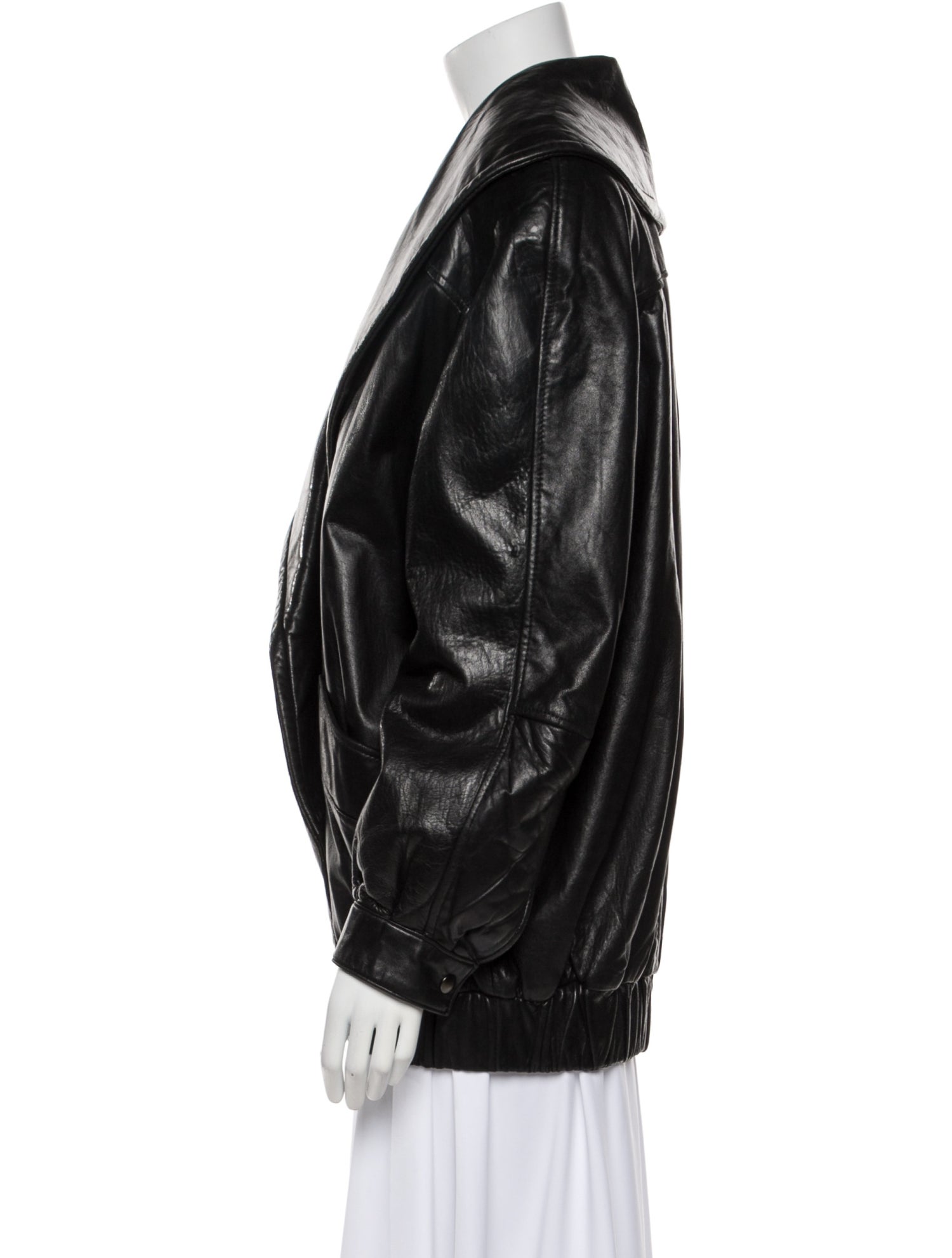 Andrew Marc Leather Biker Jacket