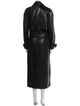 Andrew Marc Leather Trench Coat