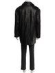 Andrew Marc Leather Overcoat