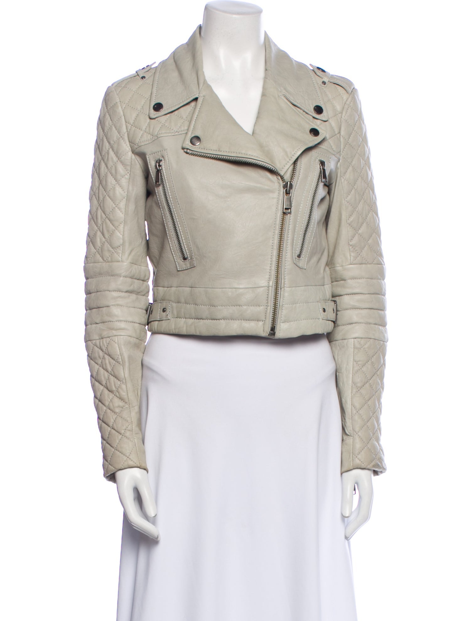 Andrew Marc Leather Biker Jacket