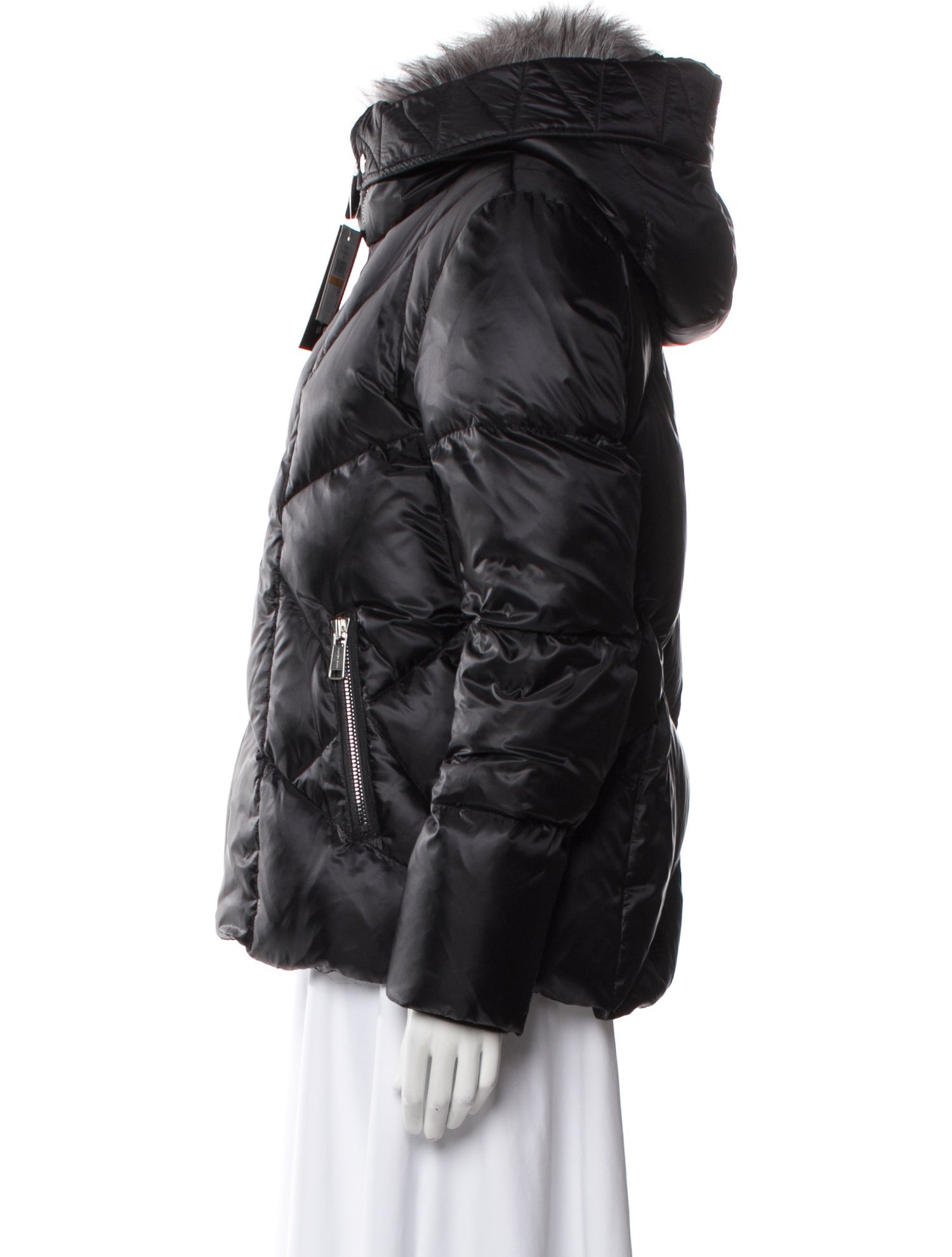 Andrew Marc Nylon Down Coat w/ Tags