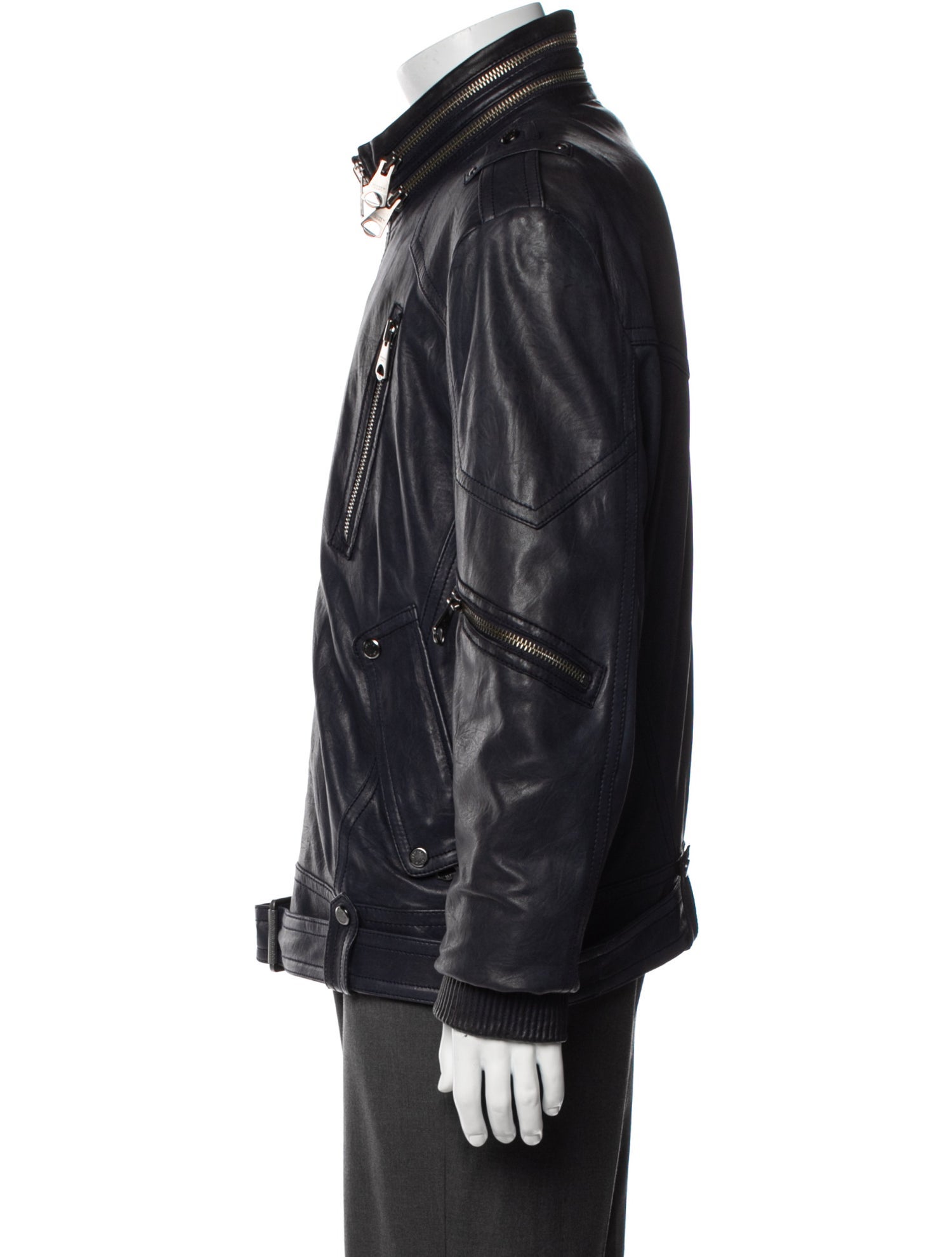 Andrew Marc Leather Moto Jacket
