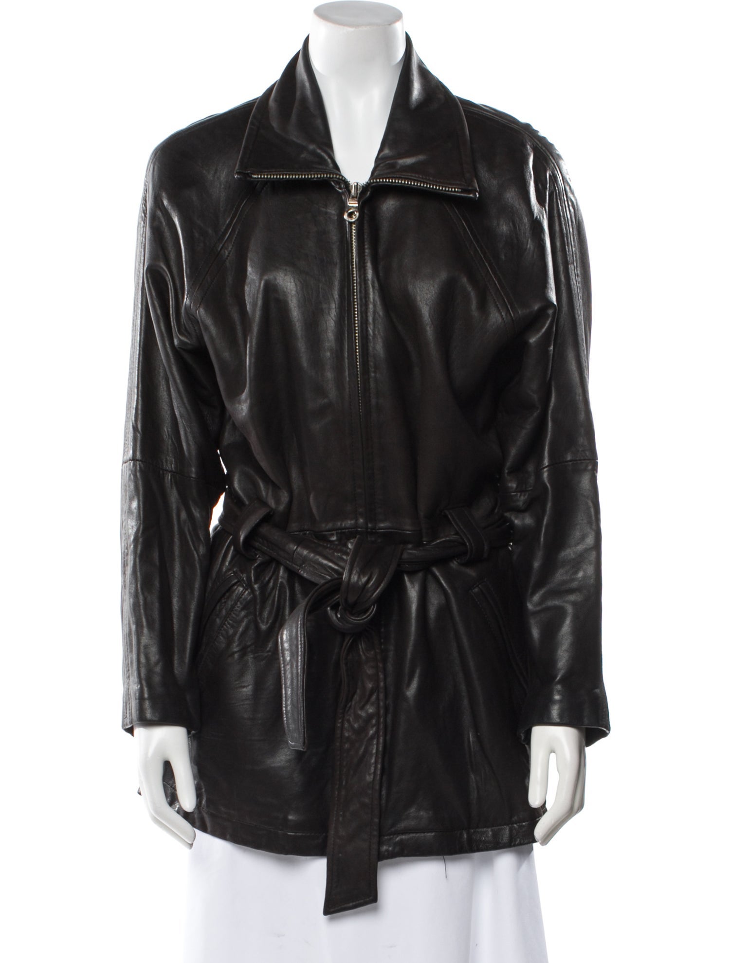 Andrew Marc Leather Coat