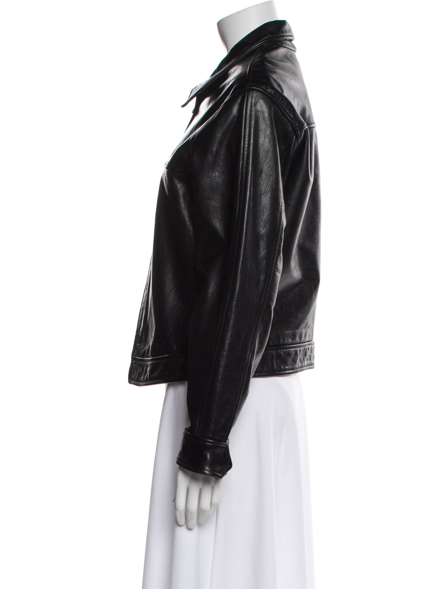 Andrew Marc Leather Biker Jacket