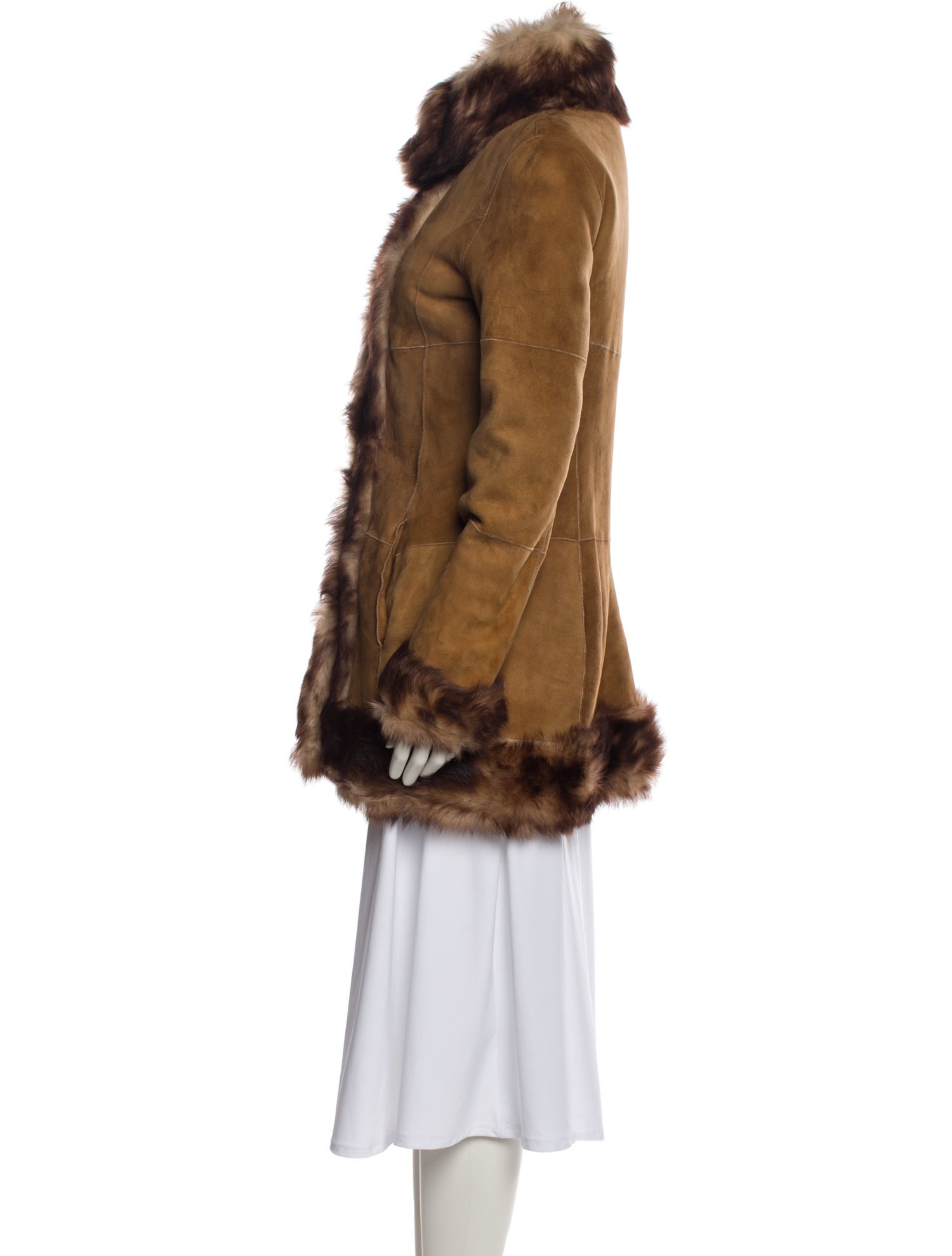 Andrew Marc Shearling Fur Coat