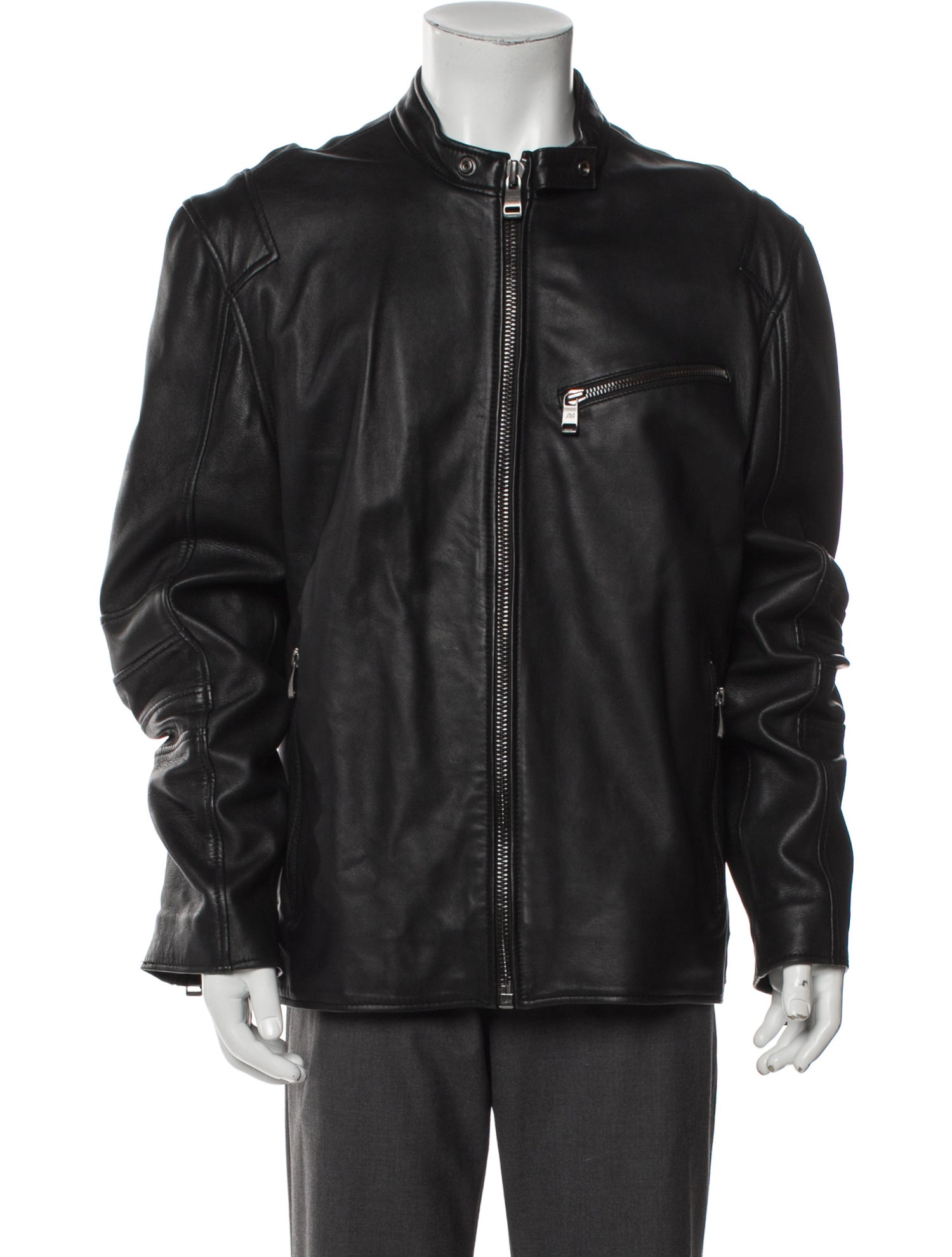 Andrew Marc Leather Moto Jacket