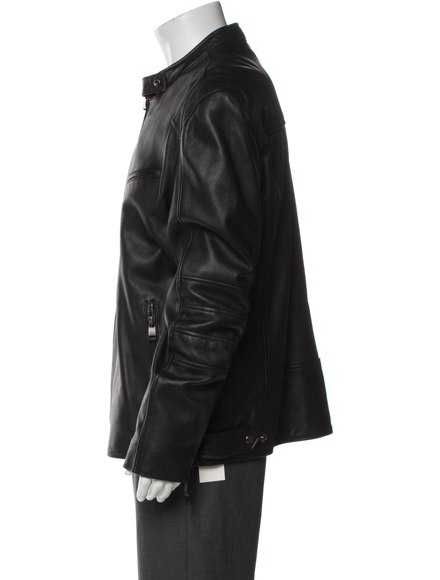 Andrew Marc Leather Moto Jacket
