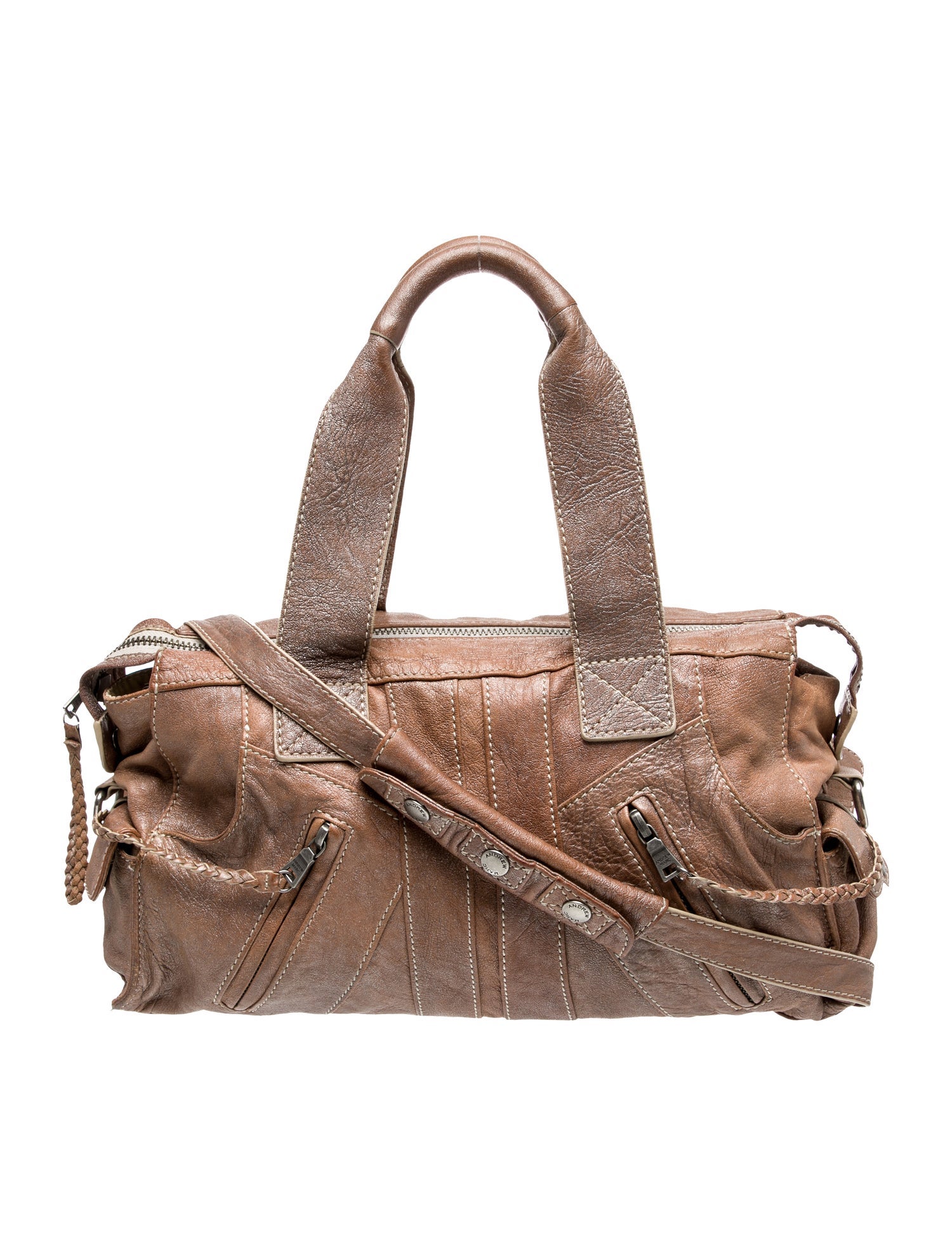 Andrew Marc Leather Shoulder Bag