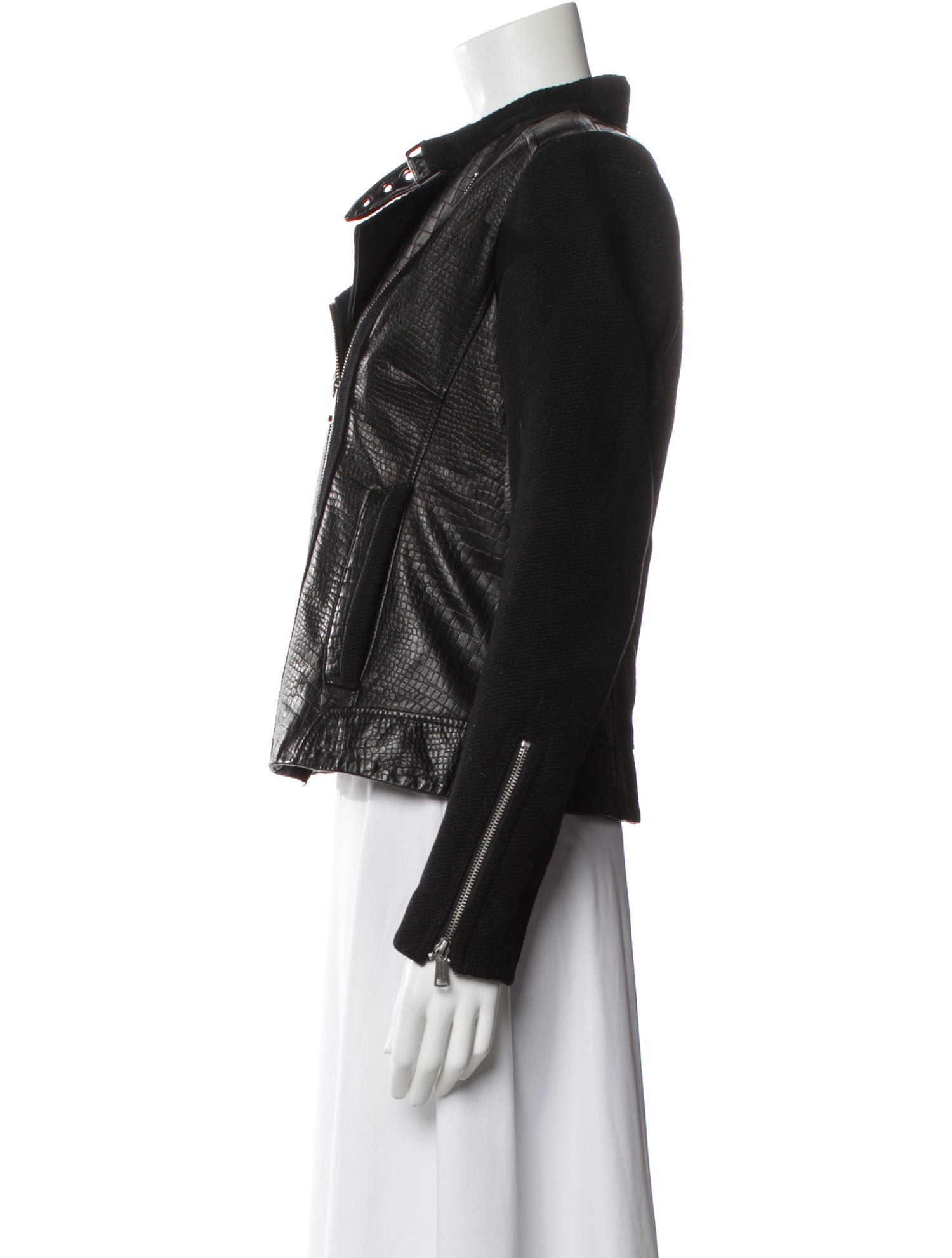 Andrew Marc Leather Biker Jacket