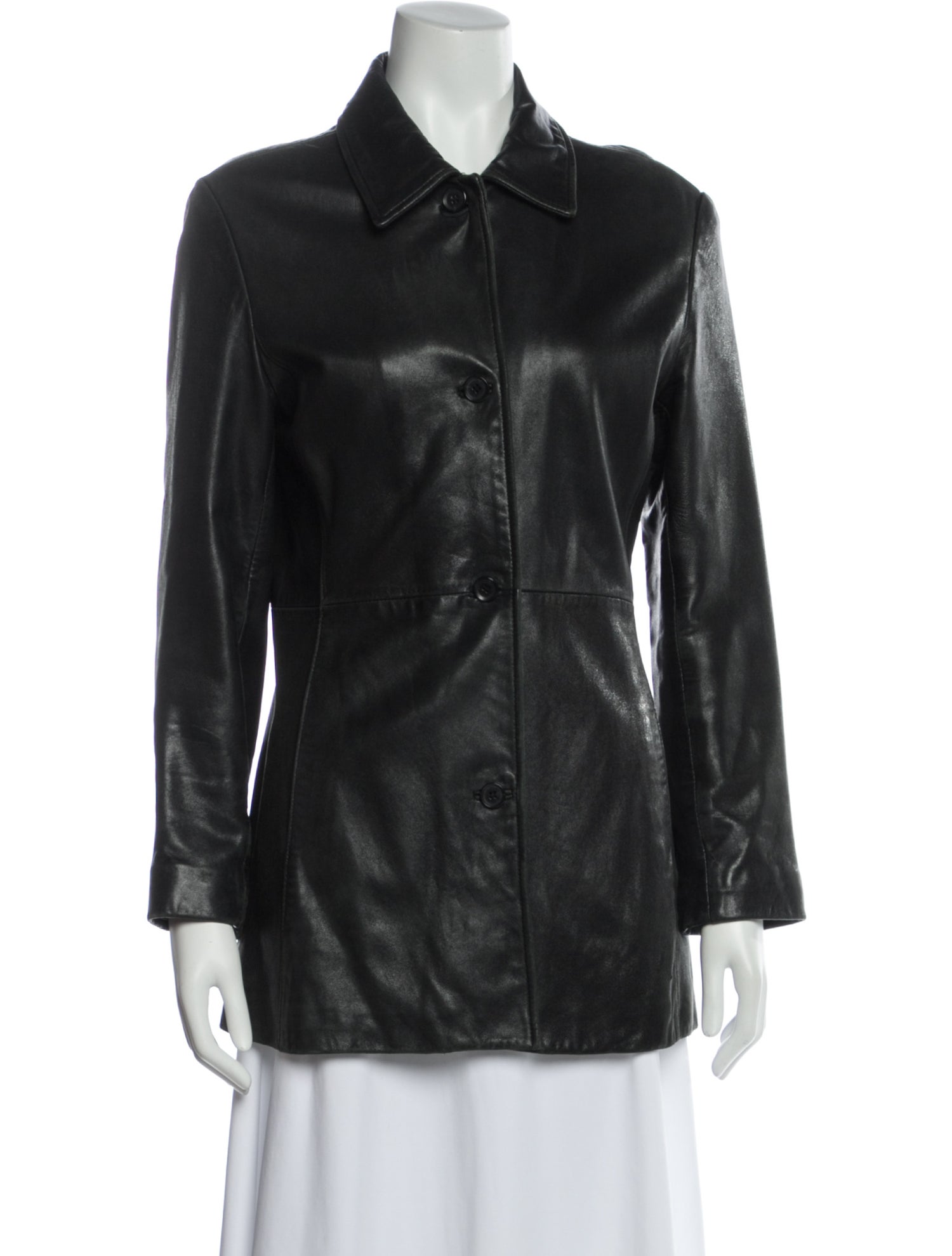 Andrew Marc Leather Coat