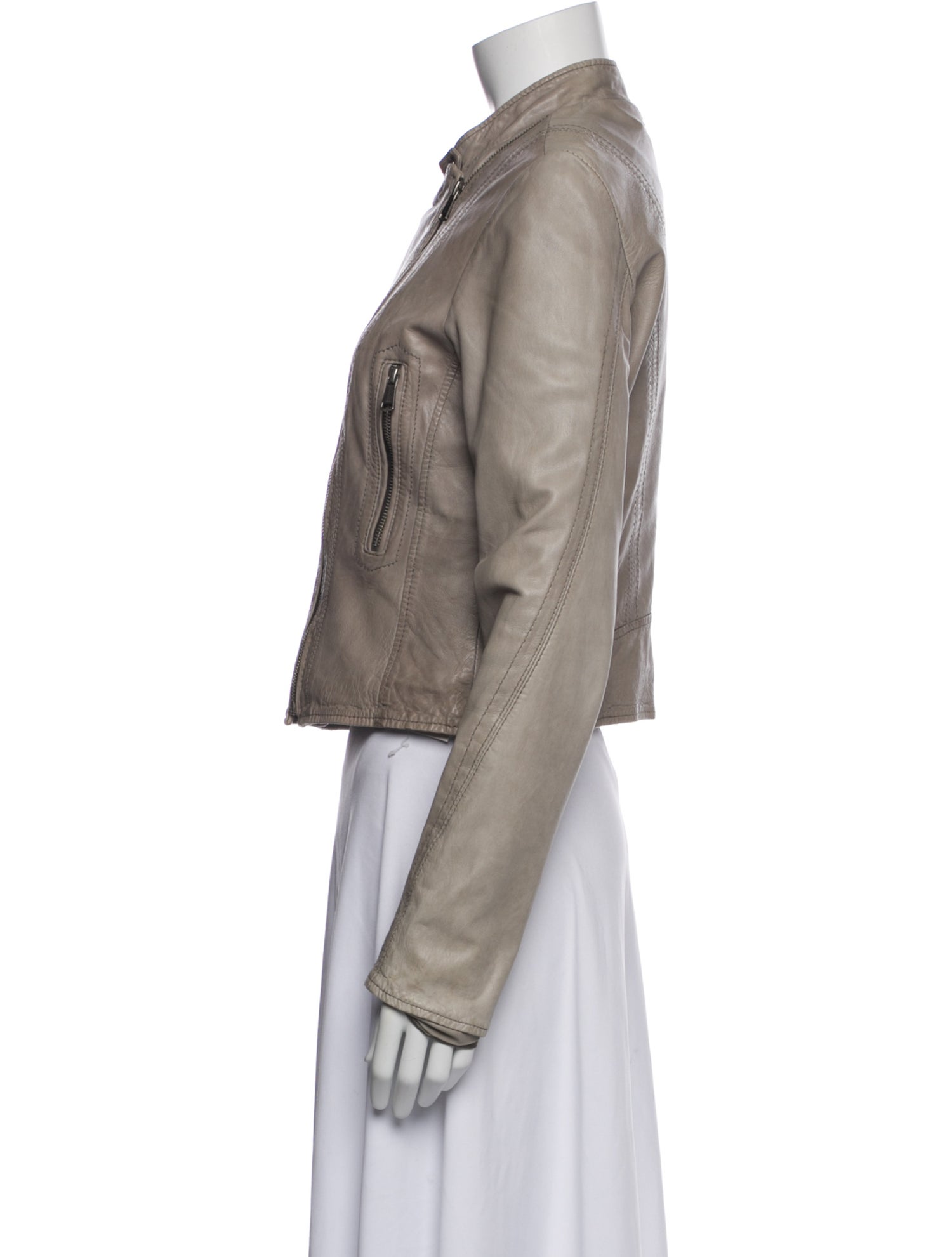 Andrew Marc Leather Biker Jacket