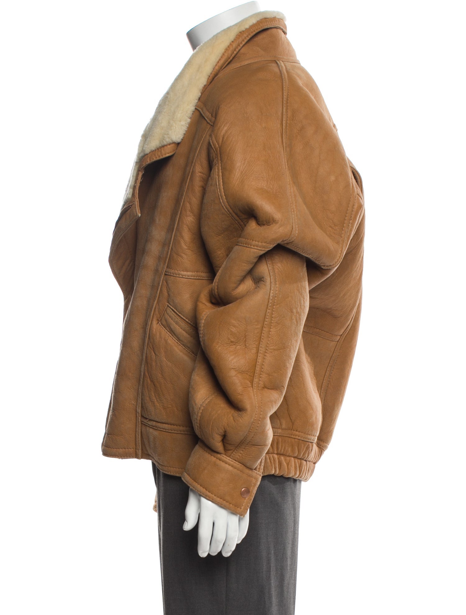 Andrew Marc Shearling Puffer Coat