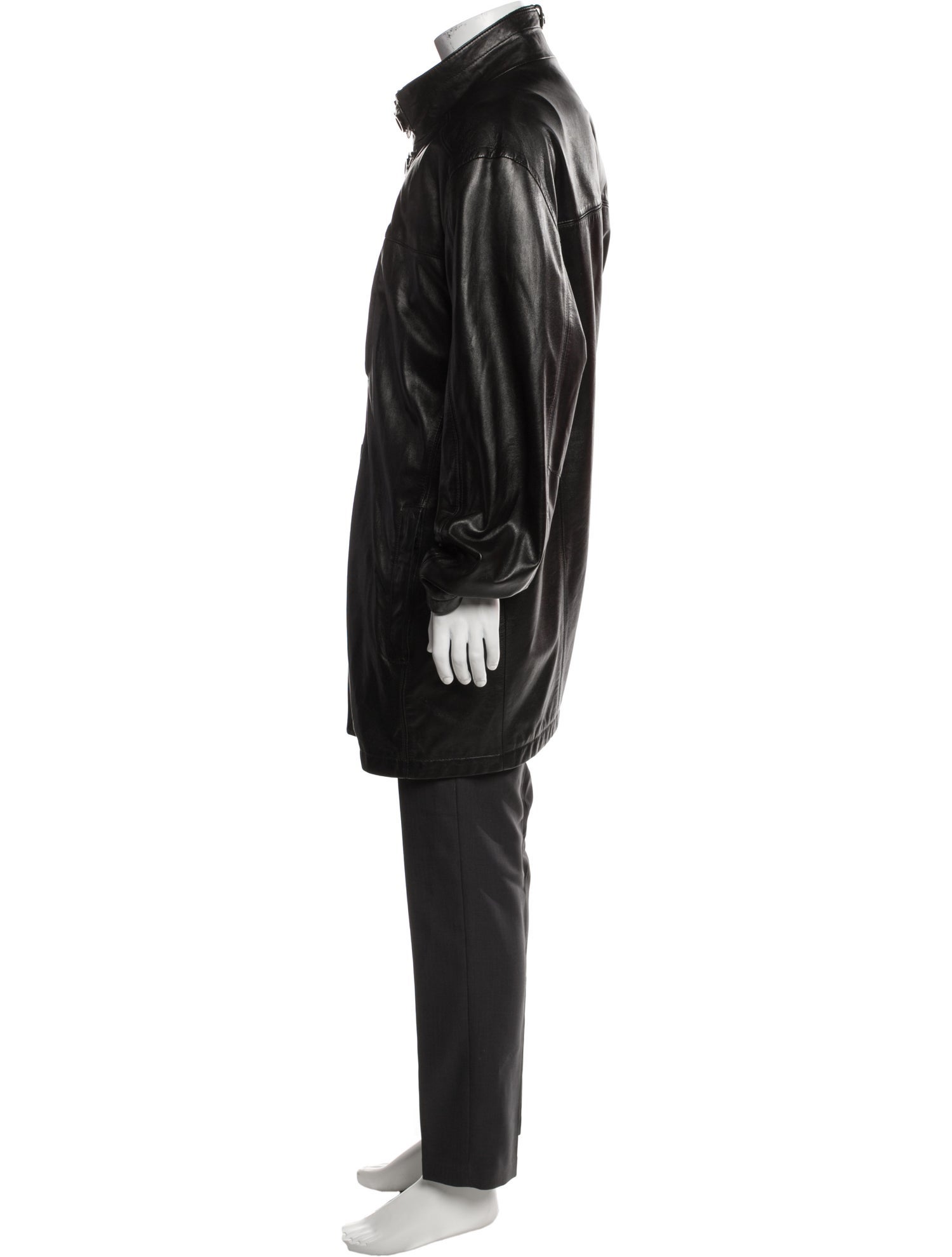 Andrew Marc Leather Parka