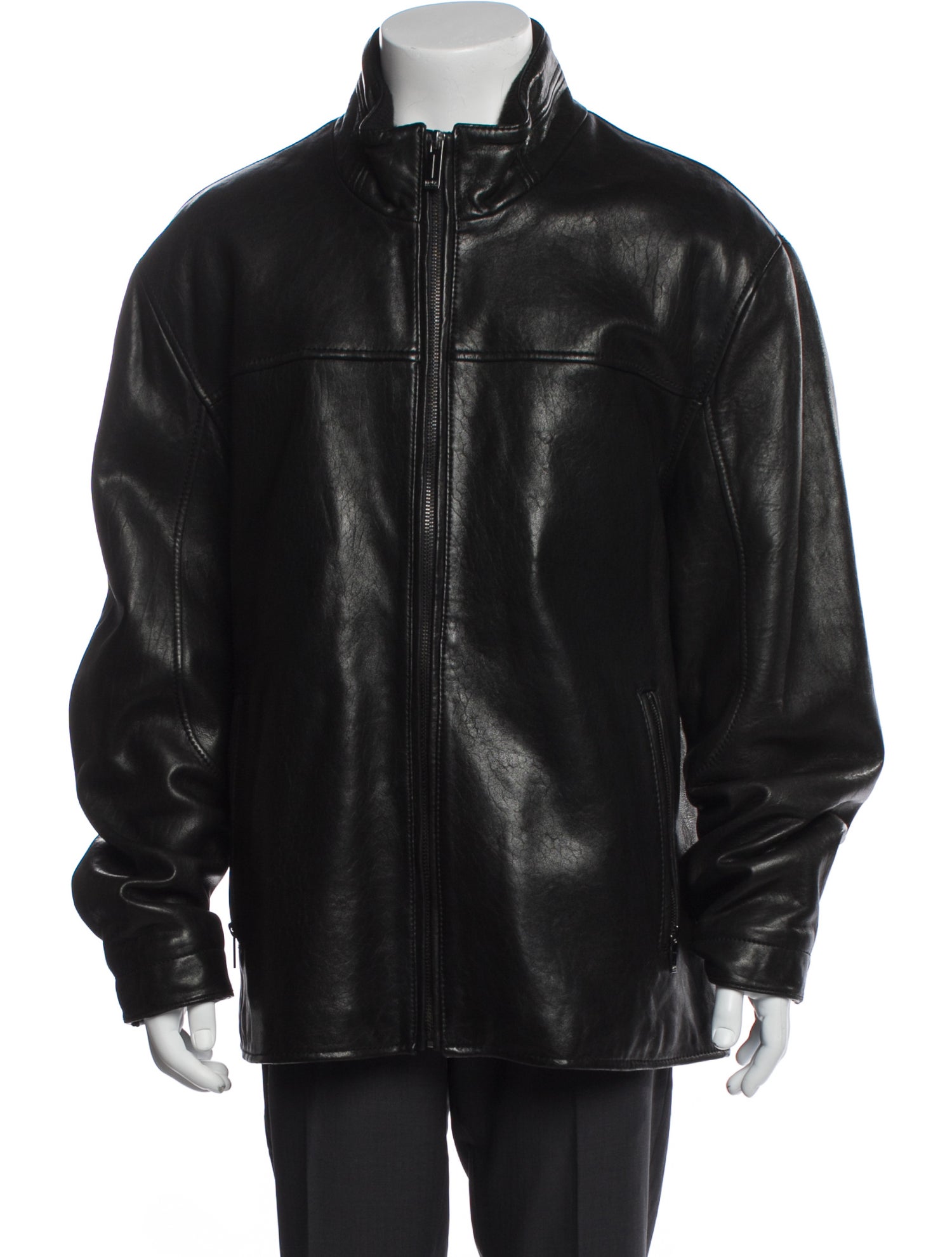 Marc New York by Andrew Marc Lambskin Moto Jacket