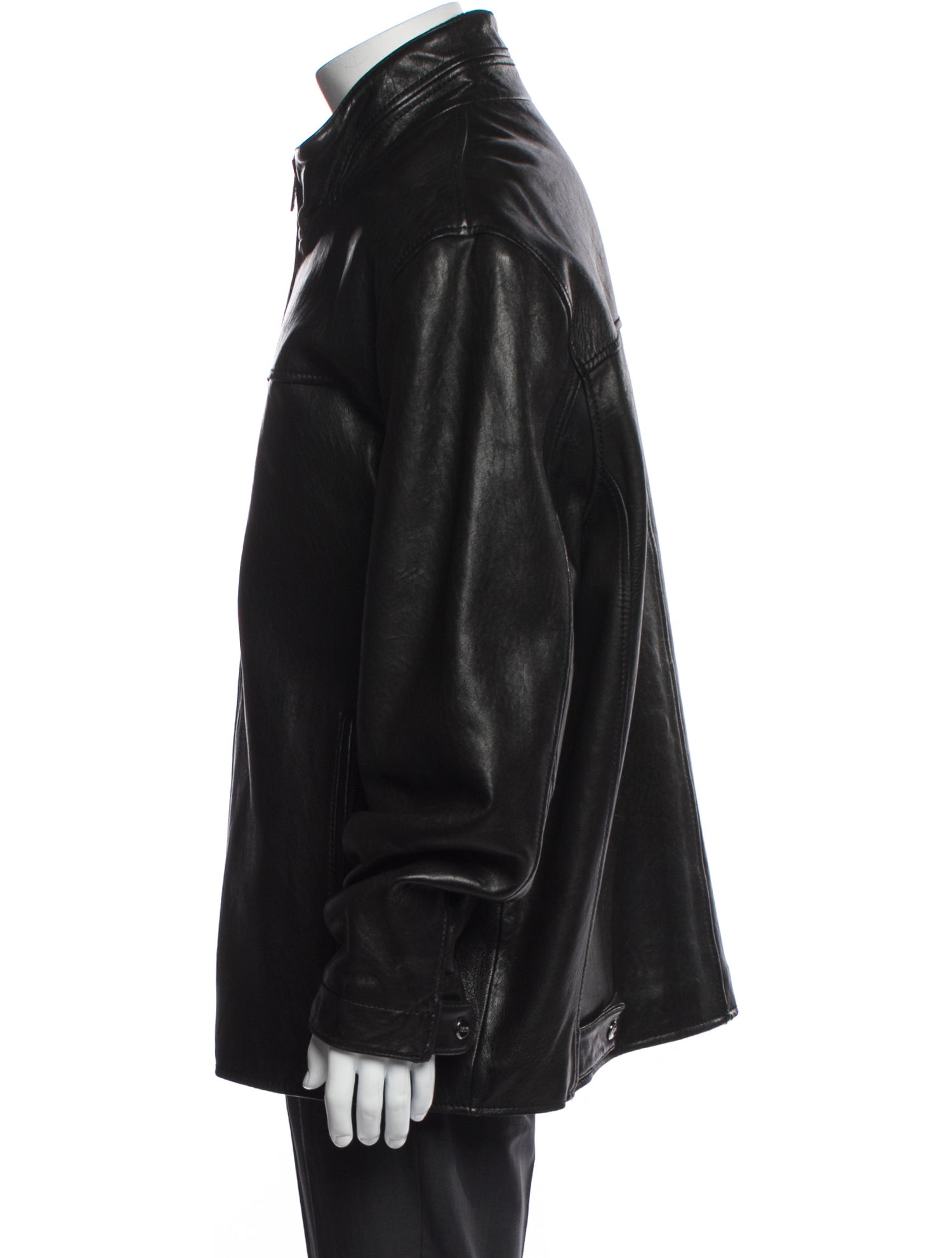 Marc New York by Andrew Marc Lambskin Moto Jacket