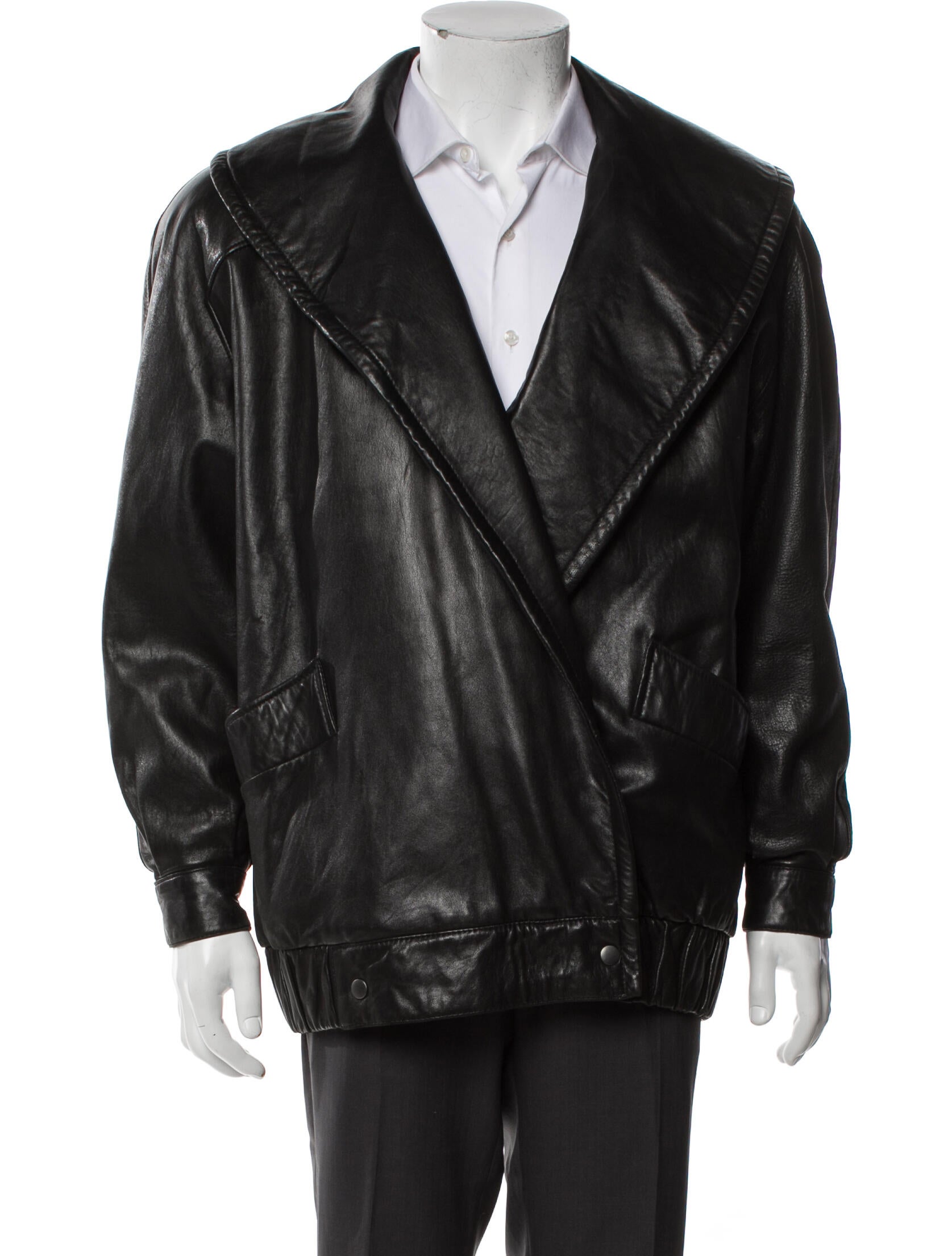 Andrew Marc Leather Moto Jacket