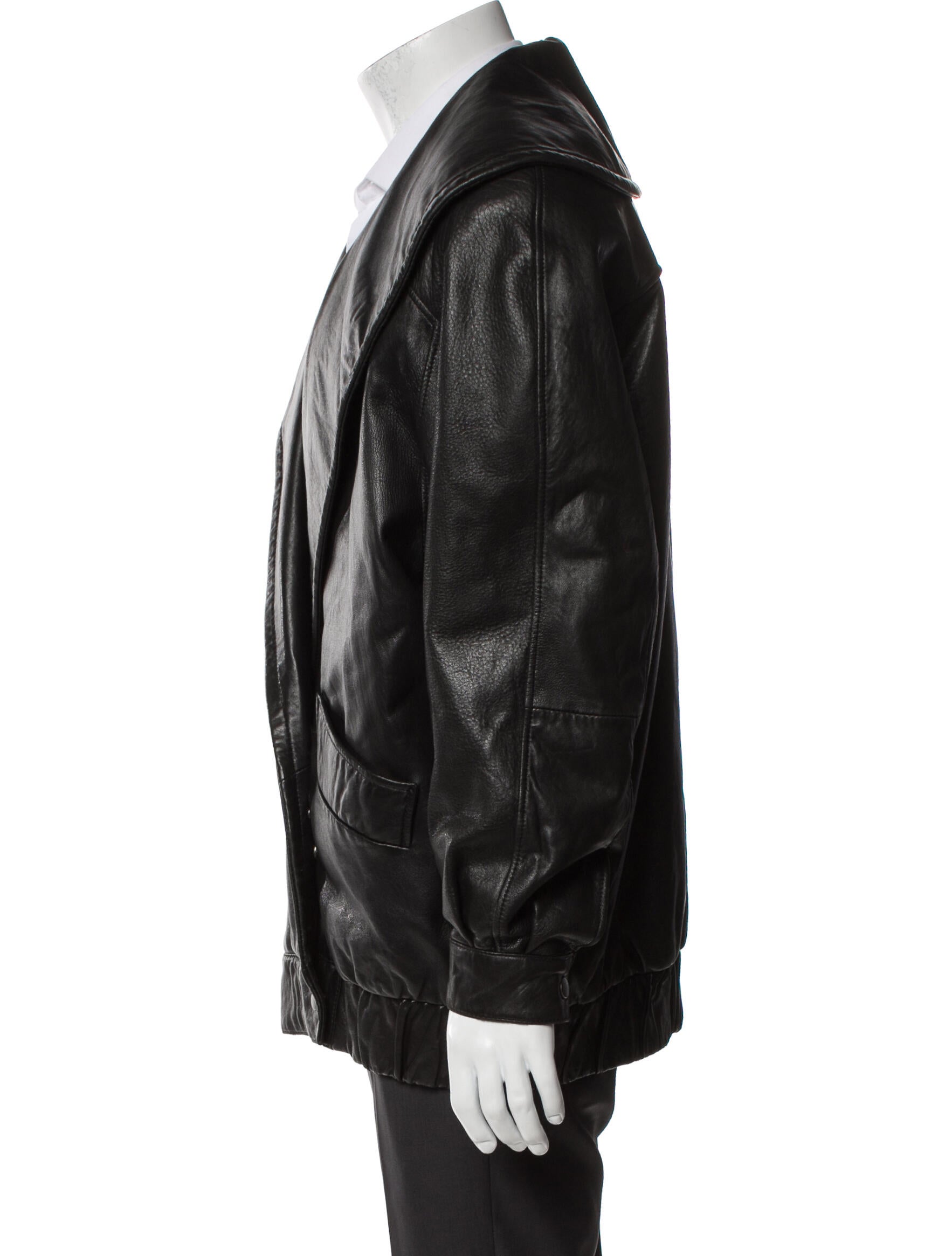 Andrew Marc Leather Moto Jacket