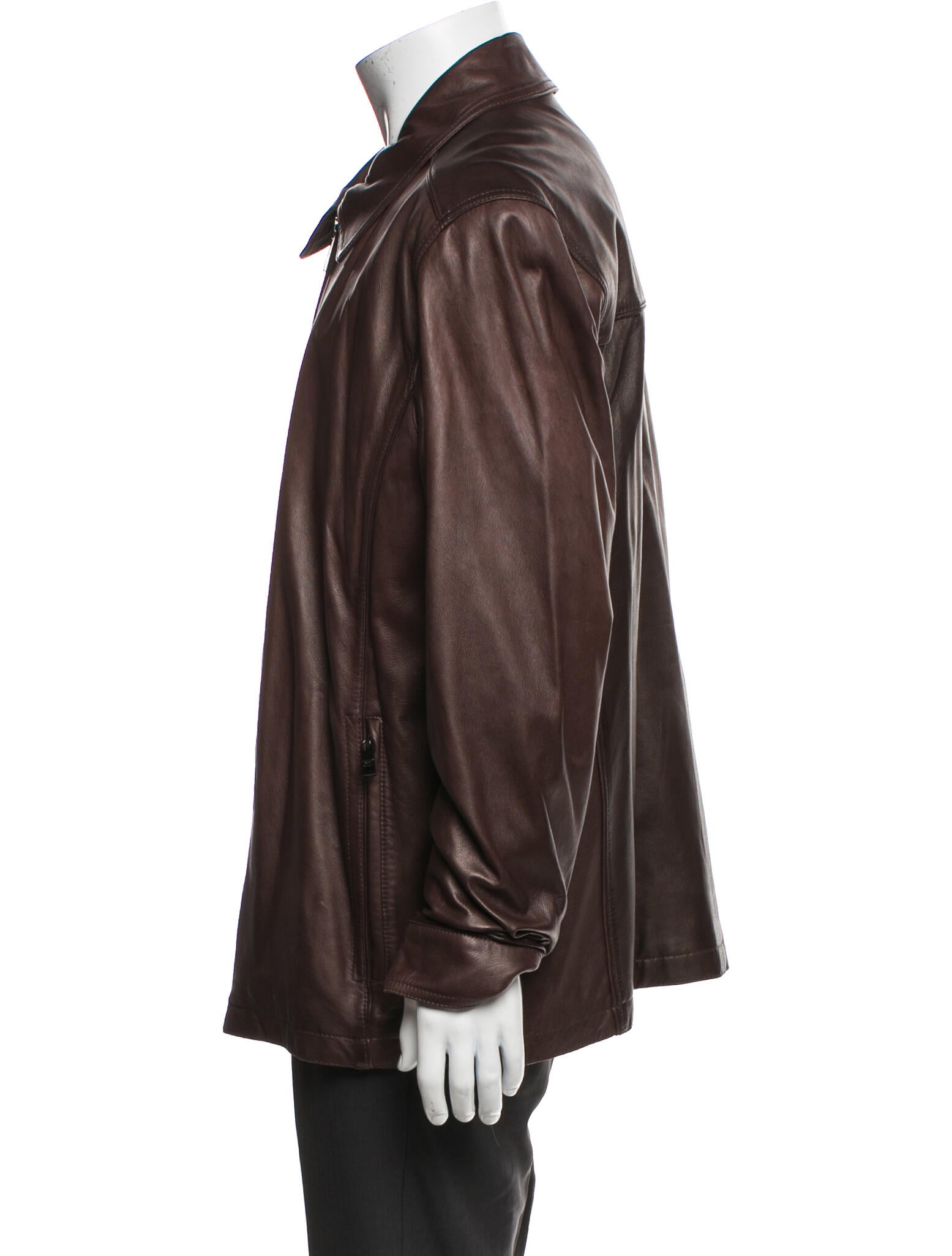 Andrew Marc Leather Moto Jacket