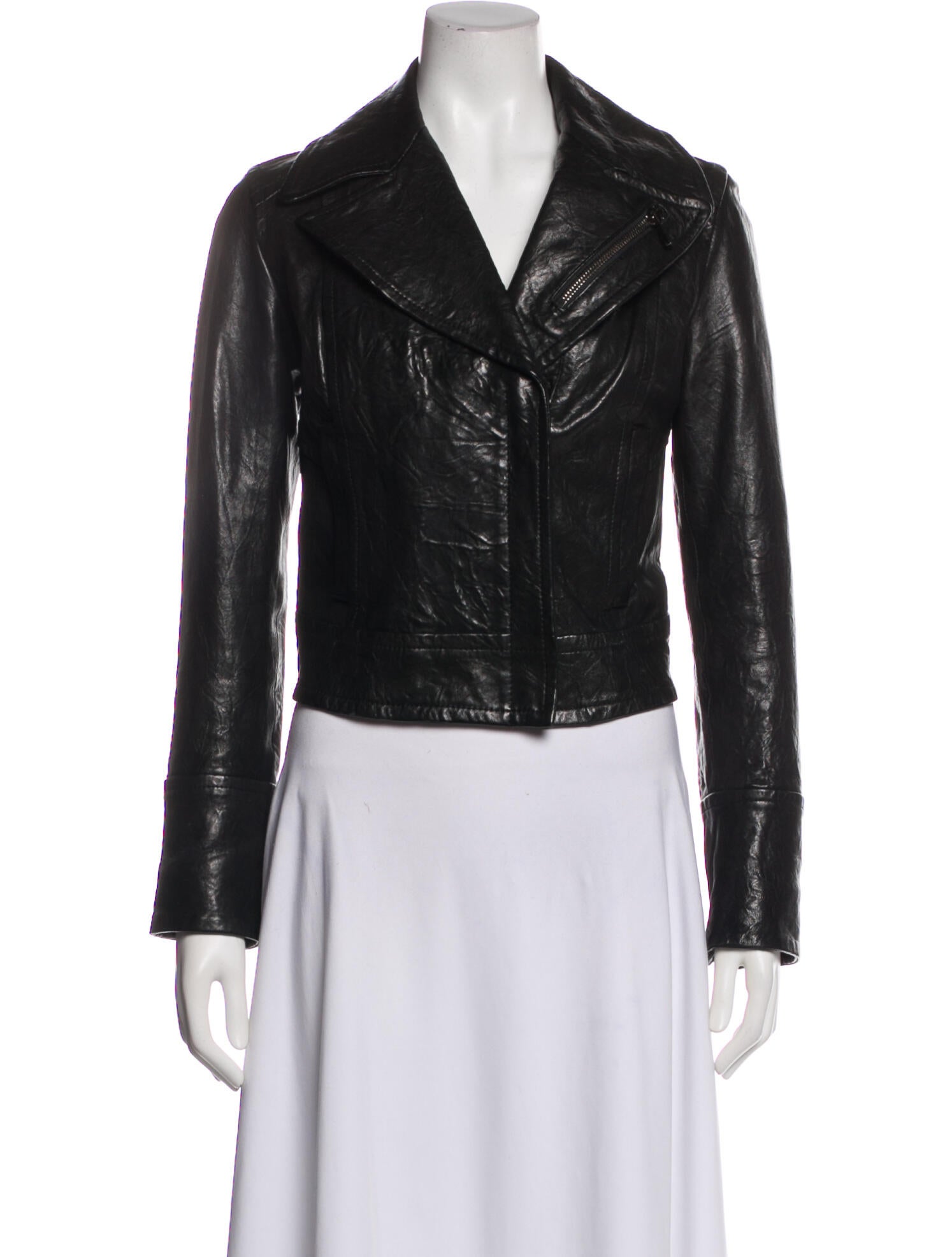 Andrew Marc Leather Biker Jacket