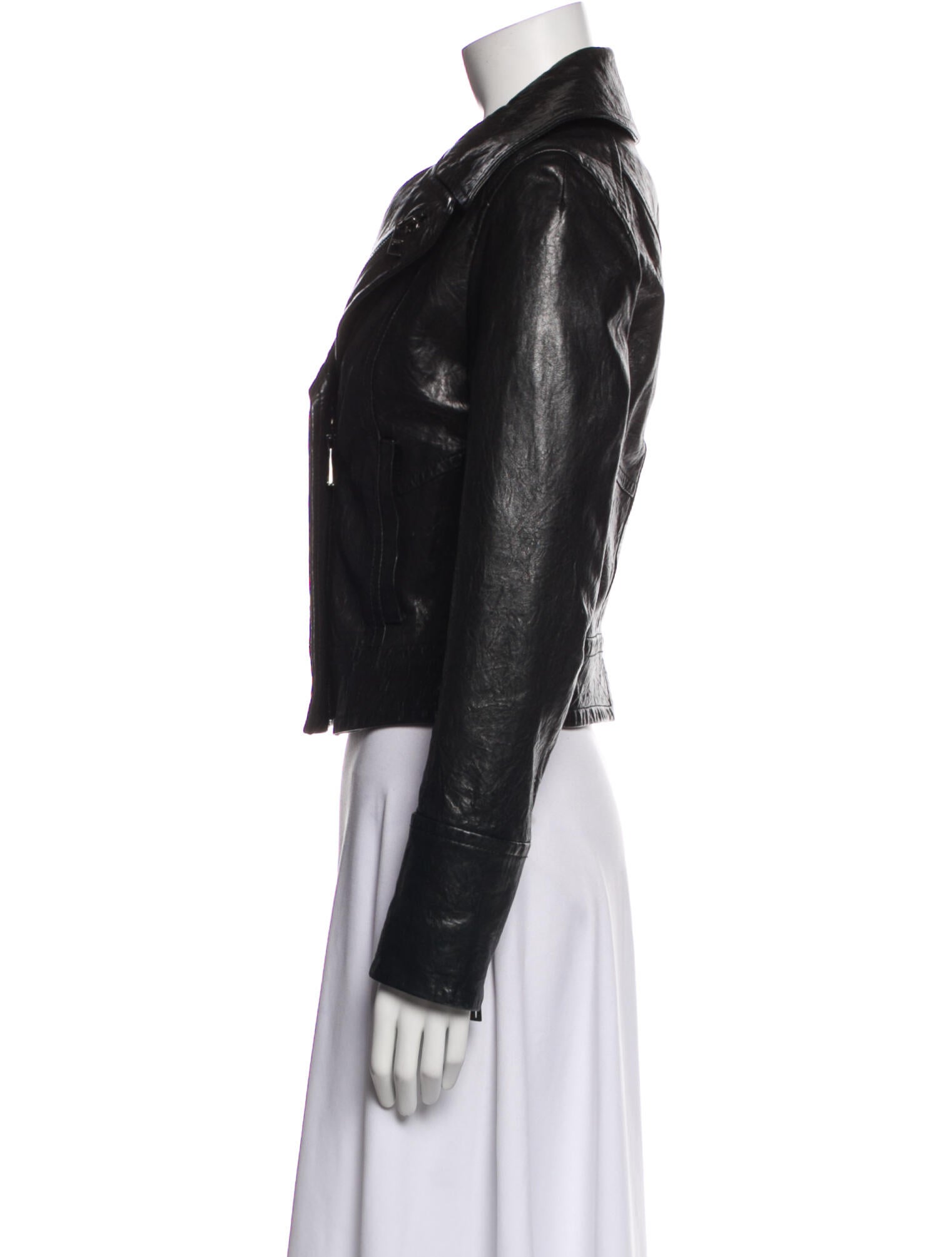 Andrew Marc Leather Biker Jacket