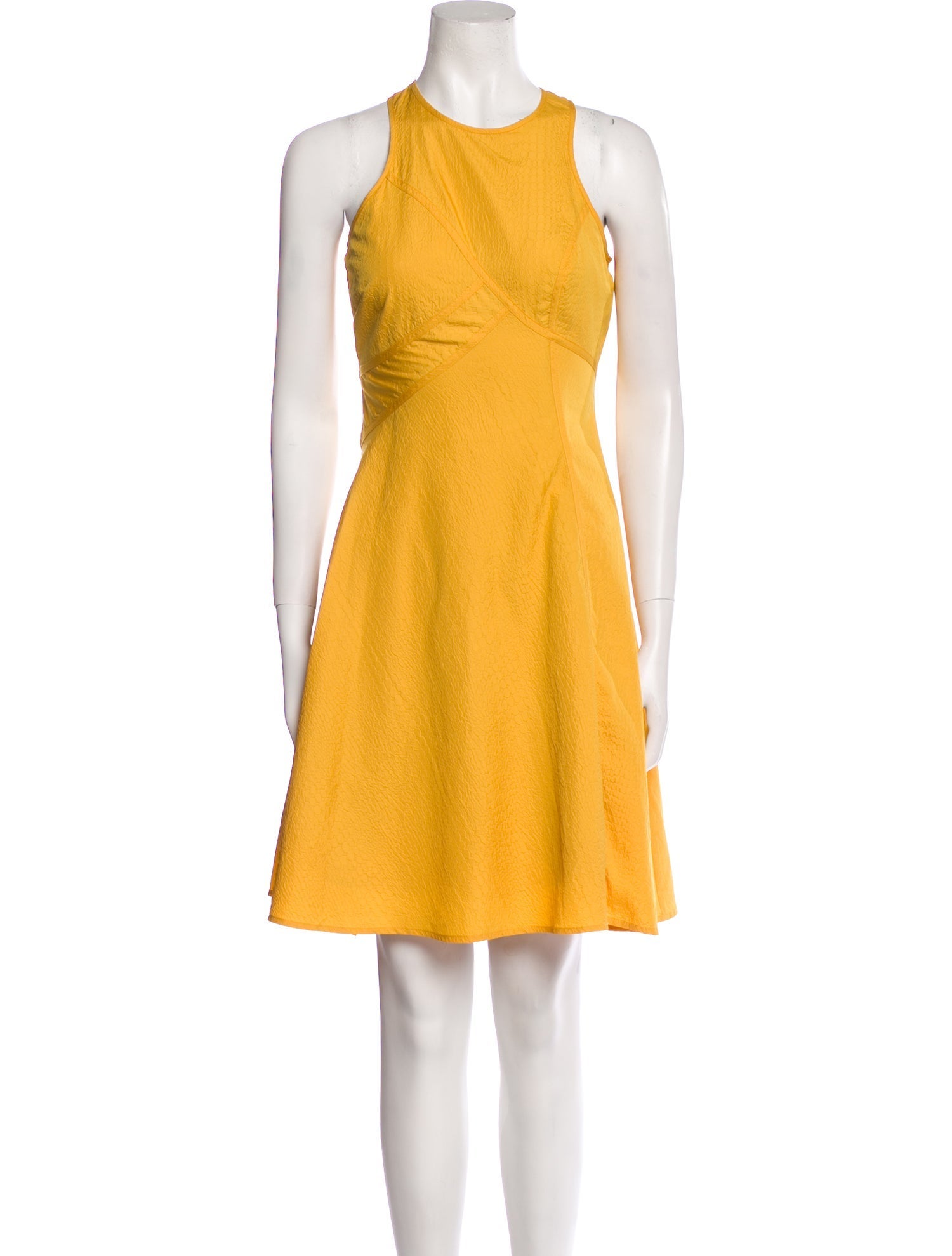 Andrew Marc Linen Mini Dress