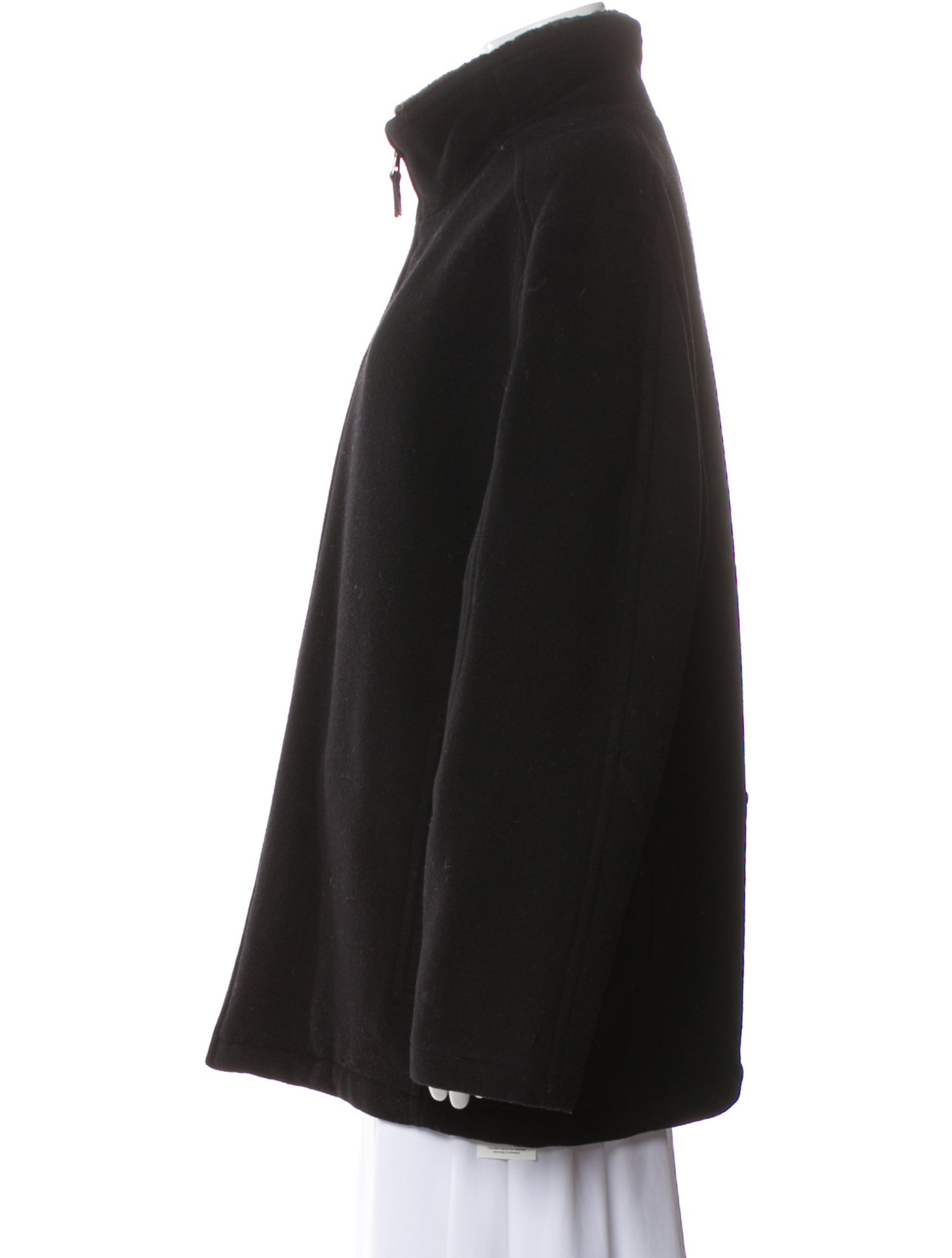 Andrew Marc Wool Faux Fur Coat