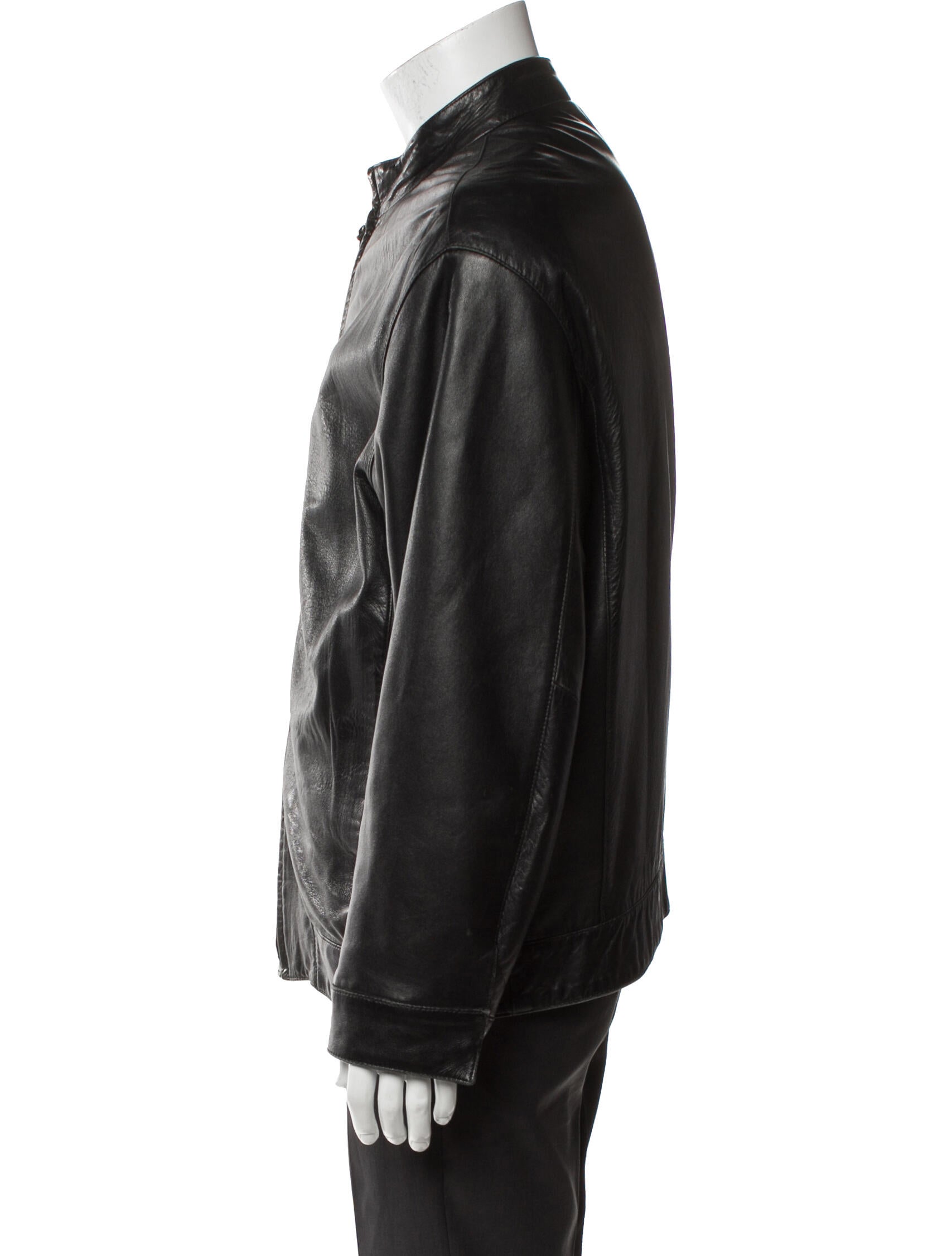 Andrew Marc Leather Moto Jacket