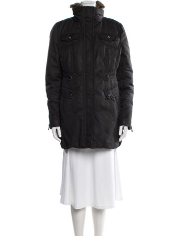 Pre-owned Andrew Marc Down Jacket In Gray