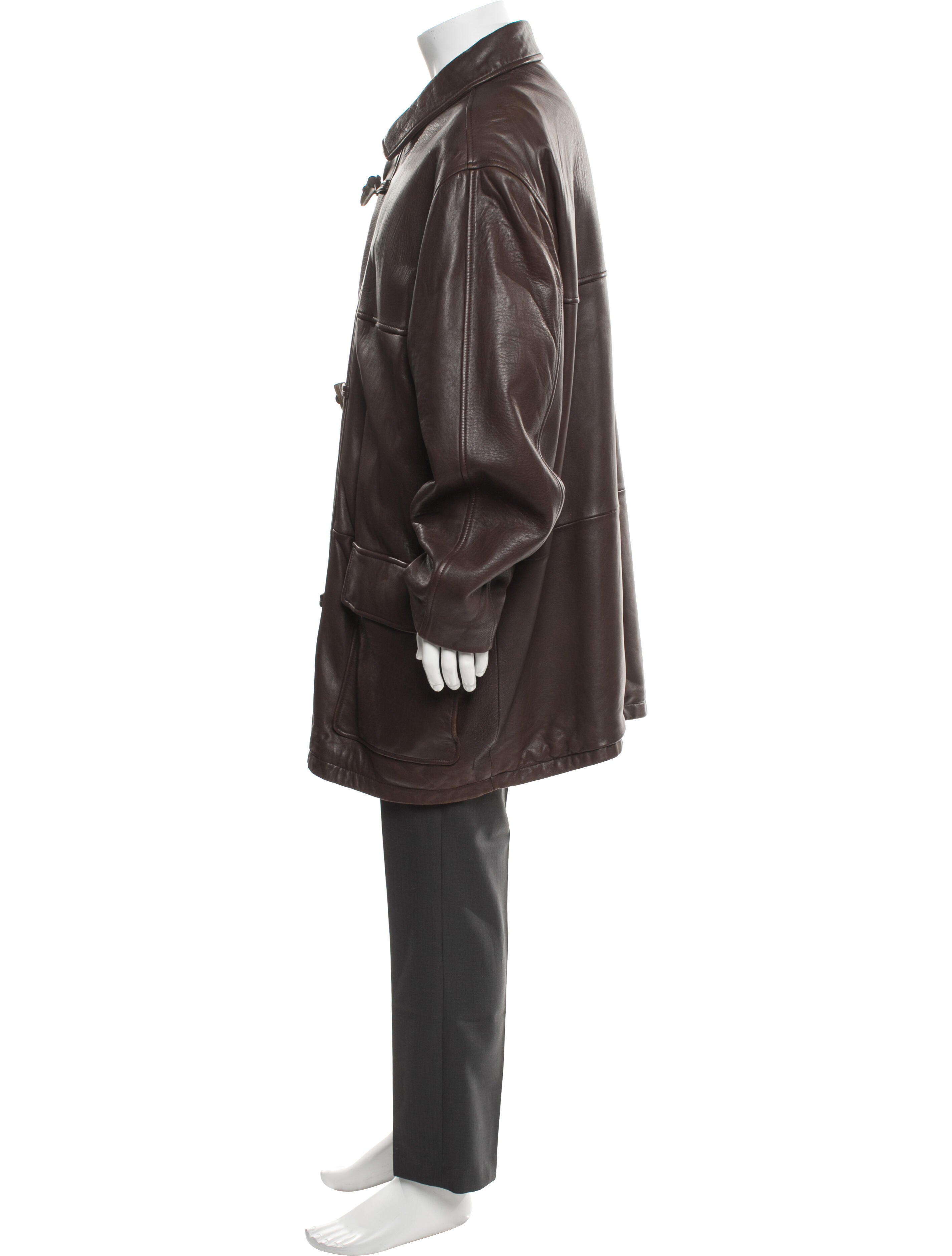 Andrew Marc Leather Parka