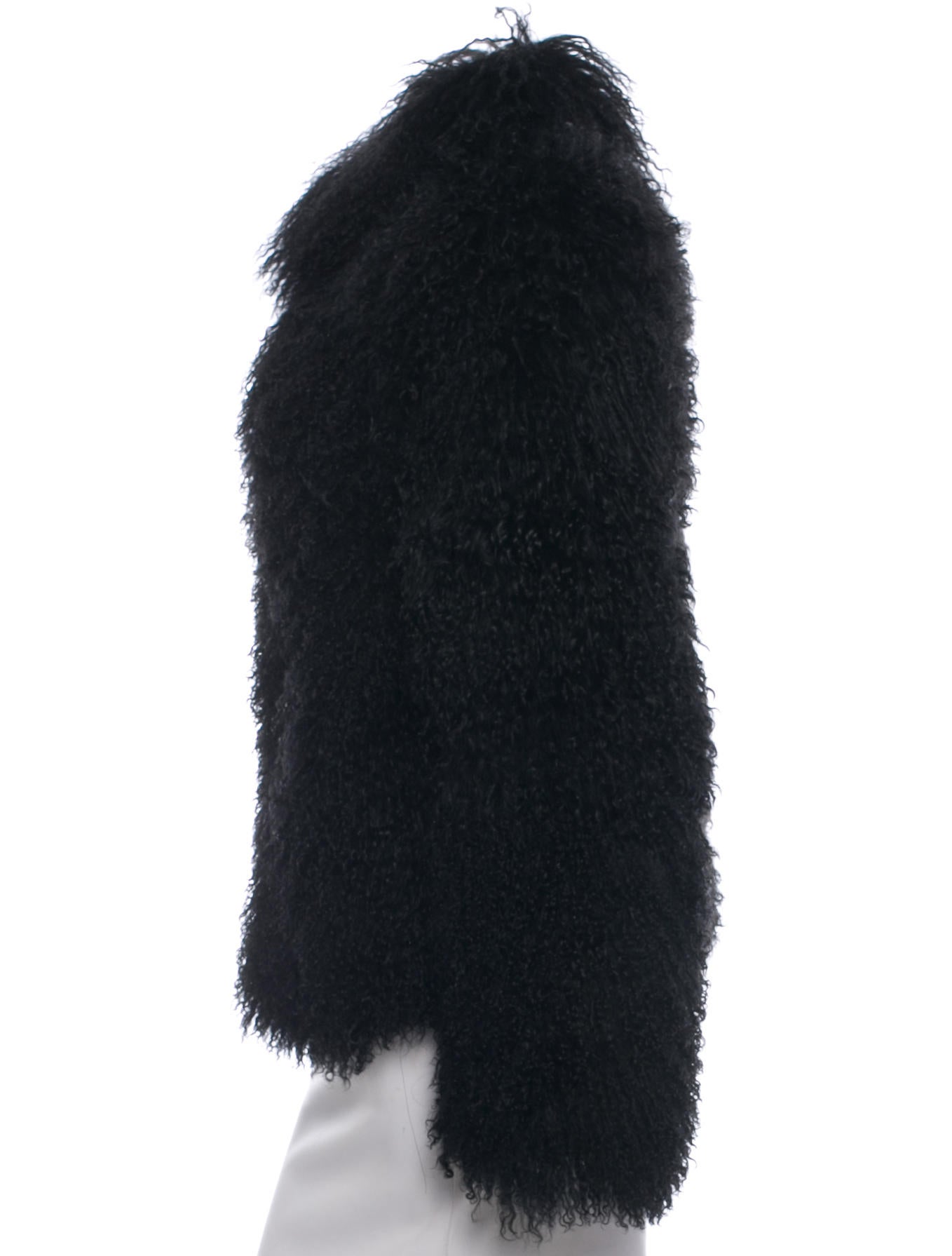 Ann Demeulemeester Mongolian Lamb Fur Jacket