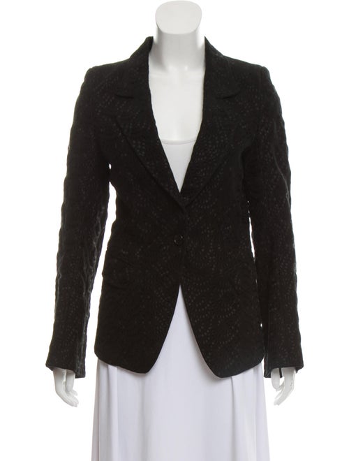 Ann Demeulemeester Embroidered Notch-Lapel Blazer