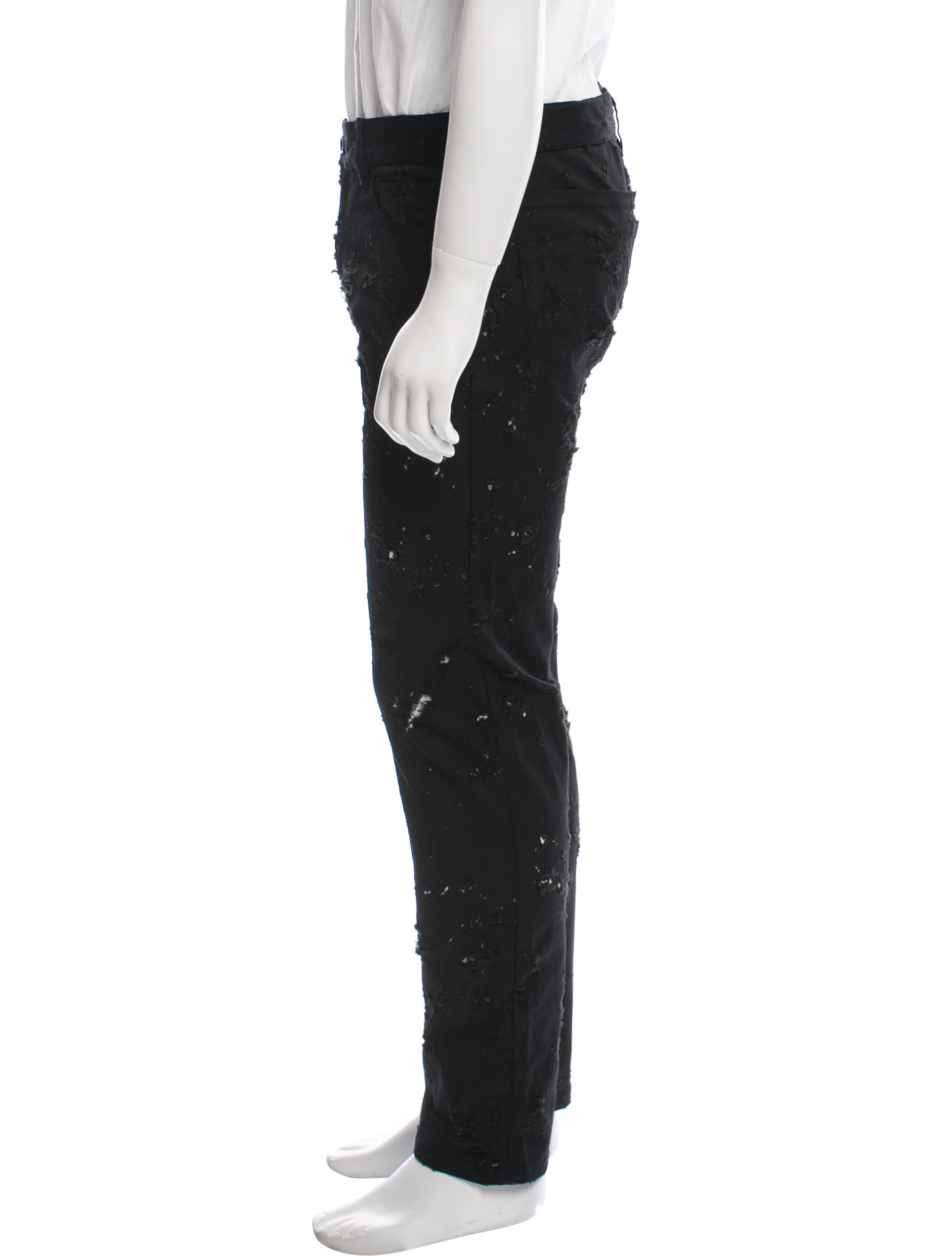 Ann Demeulemeester Distressed Skinny Jeans - 10