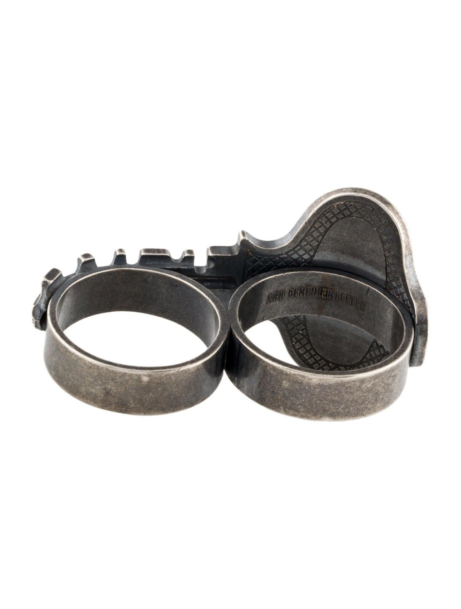 Ann Demeulemeester Key Double Ring - Cocktail Ring, Rings