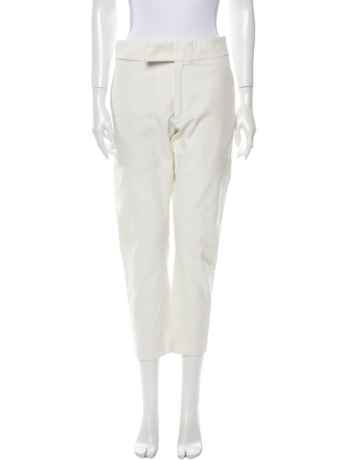 Ann Demeulemeester Straight Leg Pants White