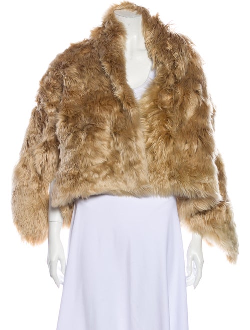 Ann Demeulemeester Faux Fur Jacket