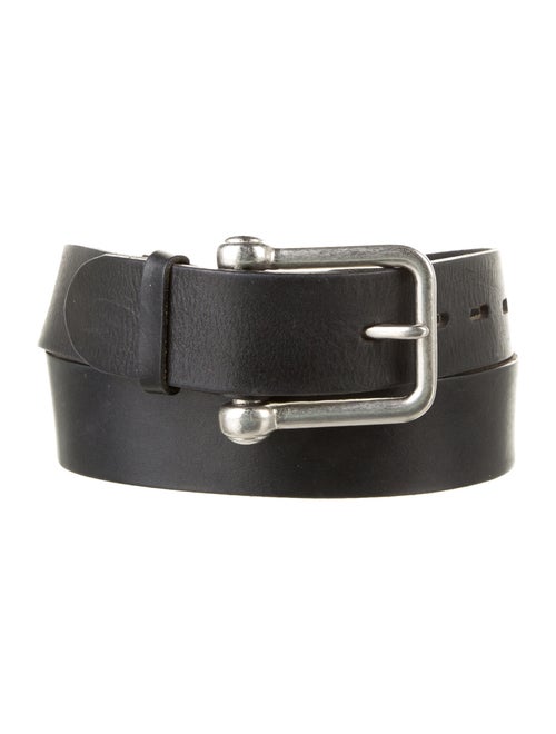 Ann Demeulemeester Leather Hip Belt Black