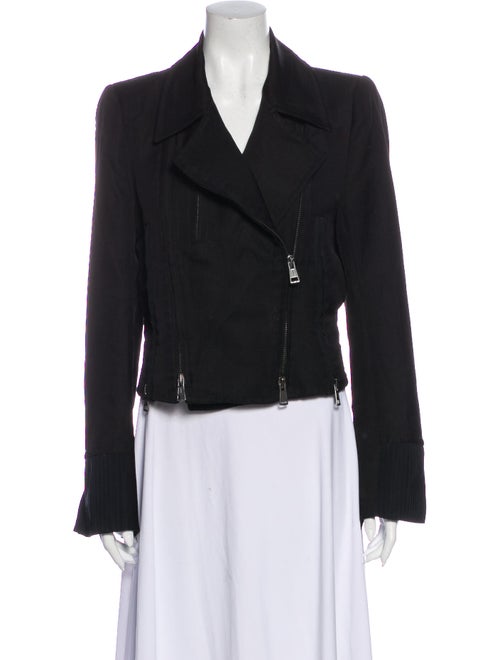 Ann Demeulemeester Biker Jacket Black