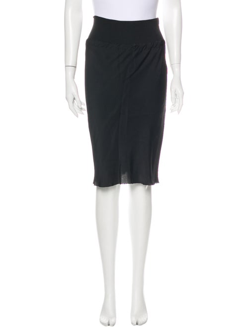 Ann Demeulemeester Knee-Length Skirt Black