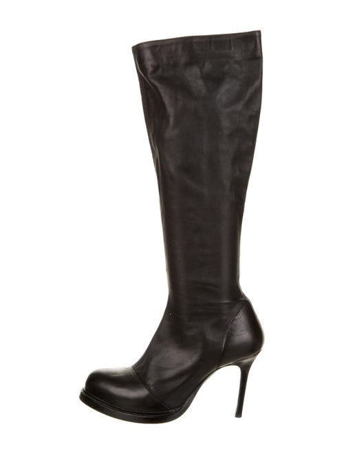 Ann Demeulemeester Leather Boots Black